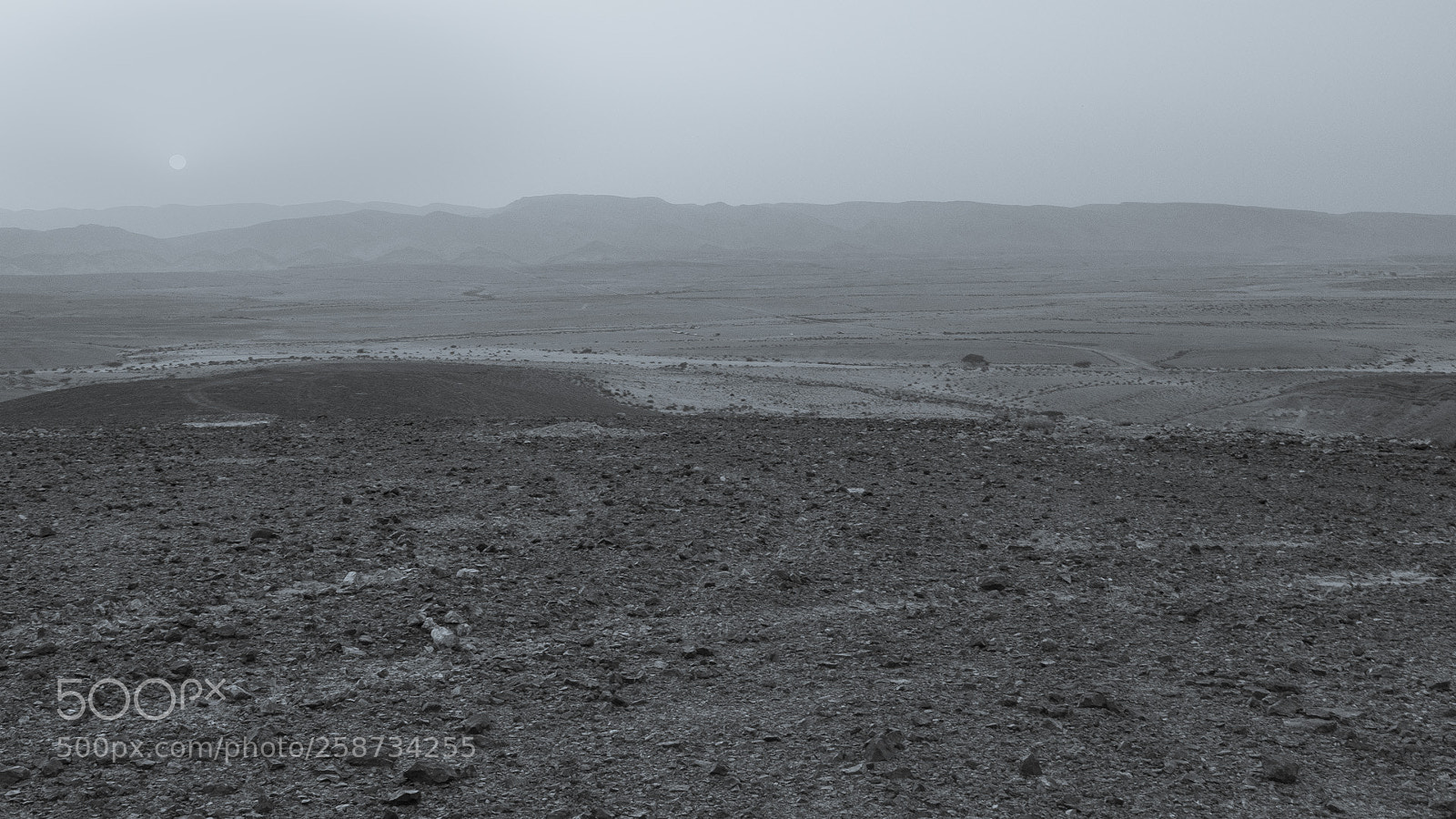 Canon EOS 6D sample photo. Moon landscape photography