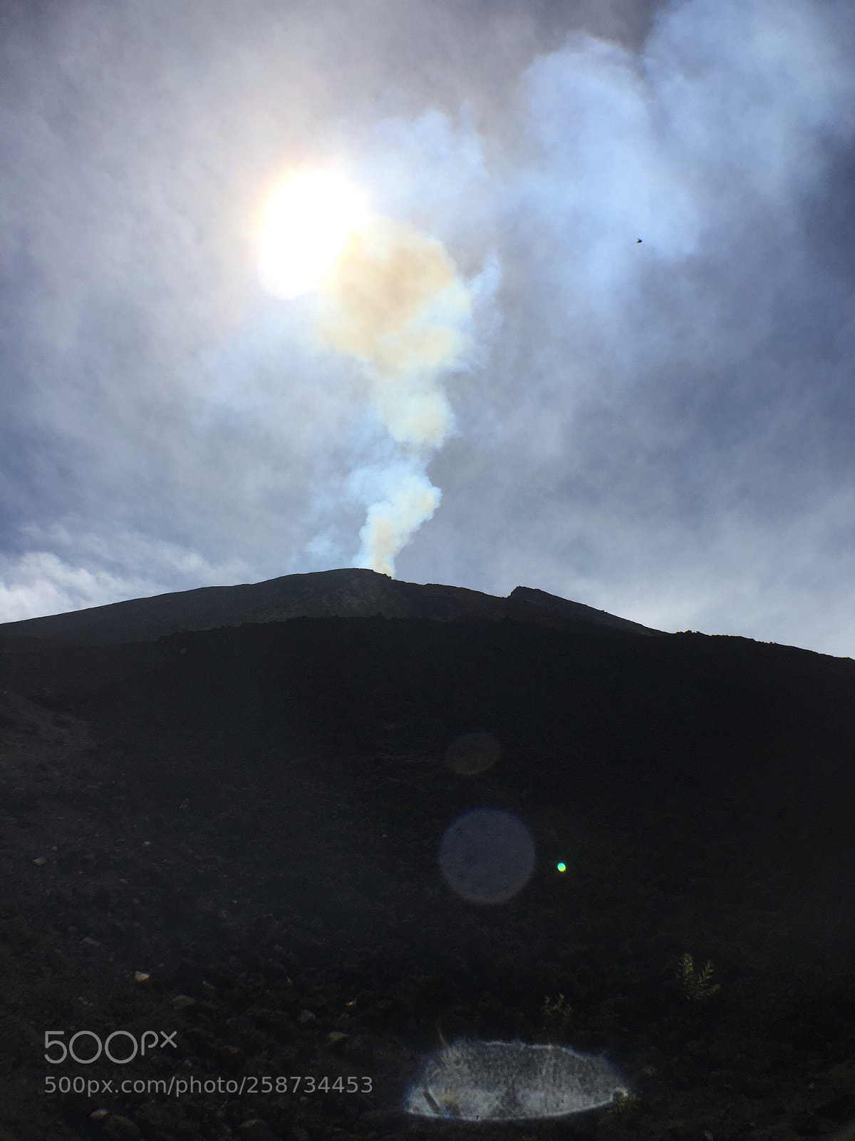 Apple iPhone 6 Plus sample photo. Guatemala volcano photography