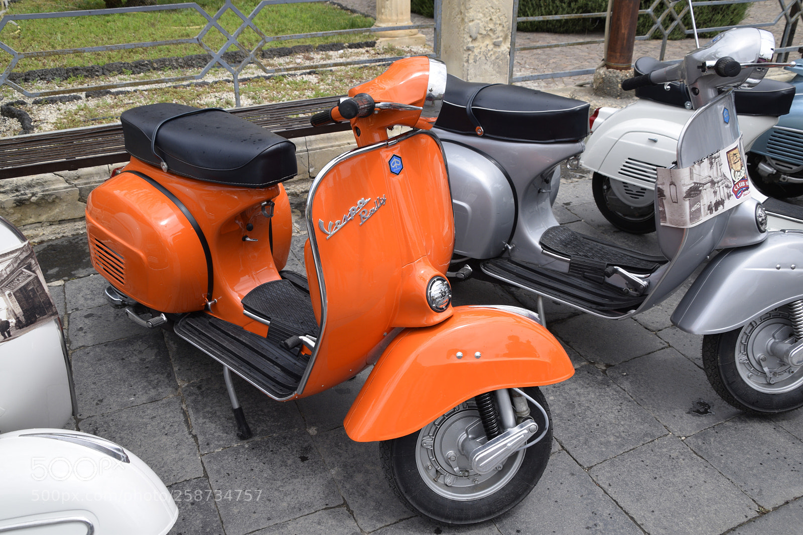 Nikon D3300 sample photo. Vespa rally photography