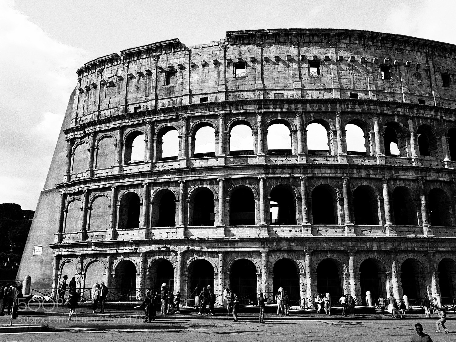 Samsung Galaxy S8+ sample photo. Coliseo colosseo blackandwhite bnw photography