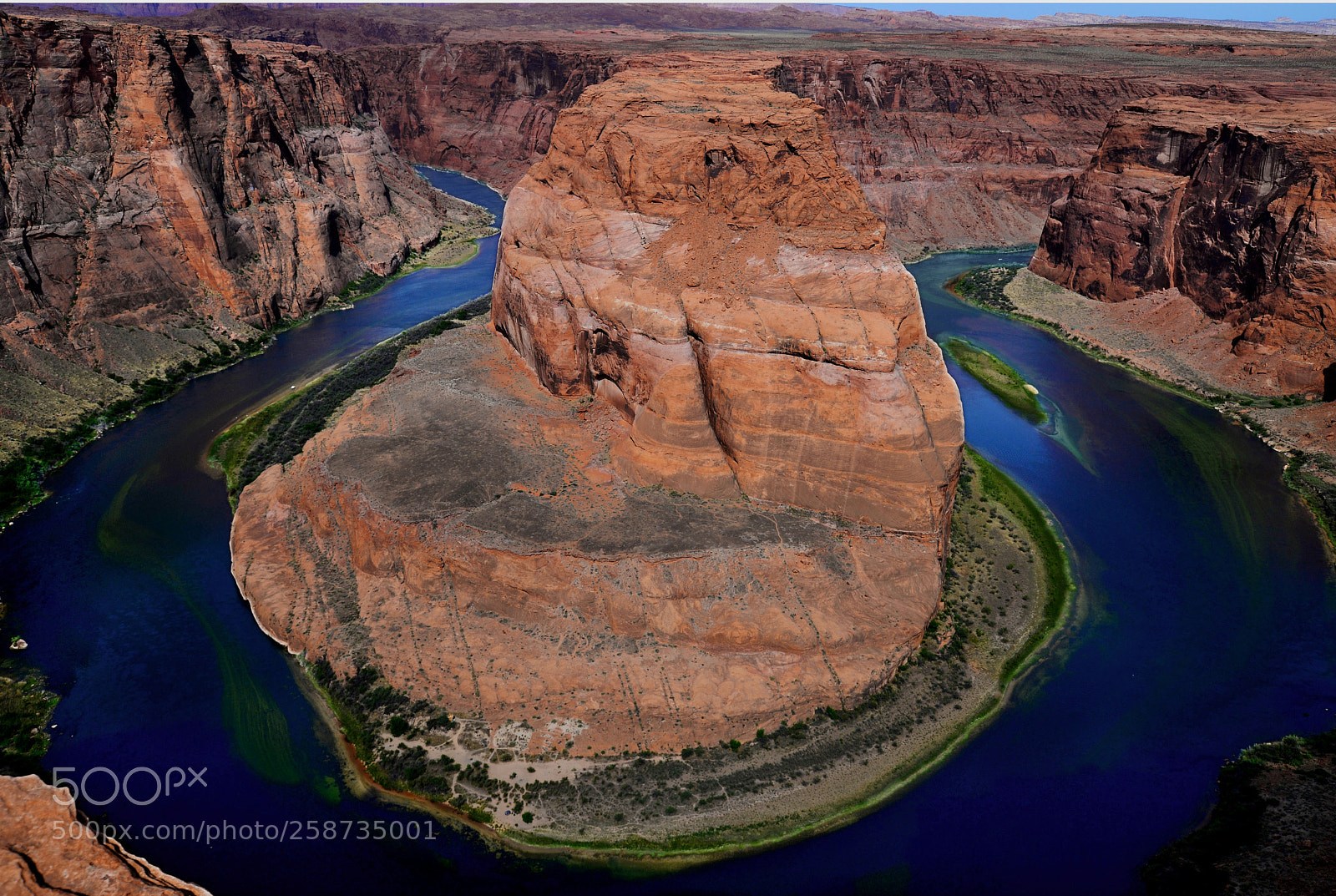 Nikon D610 sample photo. Horseshoe bend photography