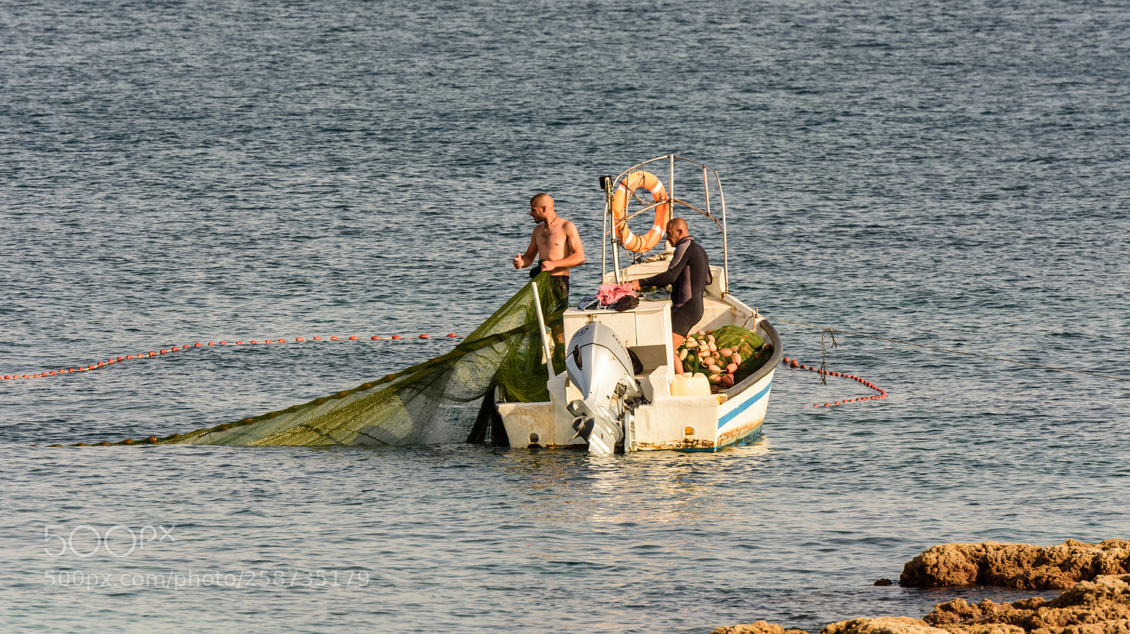 Nikon D7200 sample photo. Fishermen at work photography