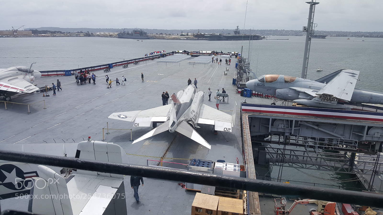 Samsung Galaxy S6 sample photo. Uss midway flight deck photography