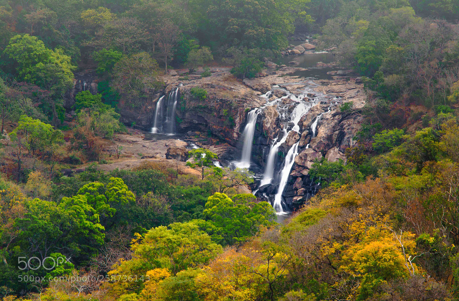 Nikon D5200 sample photo. Thoovanam falls photography