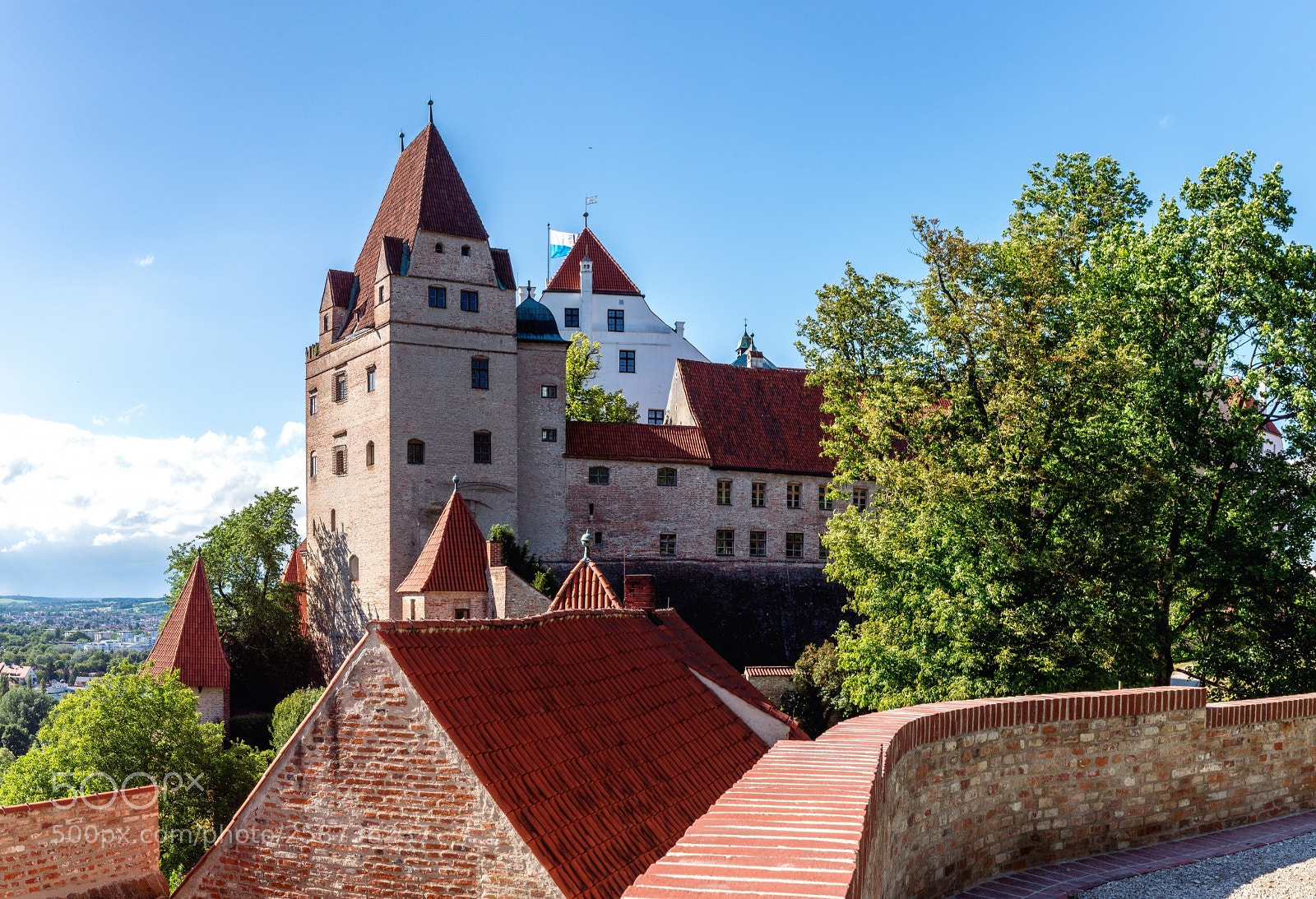 Sony SLT-A68 sample photo. Burg trausnitz photography