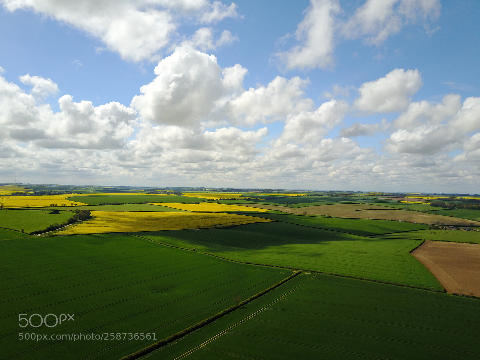 DJI FC220 sample photo. Lincolnshire wolds photography