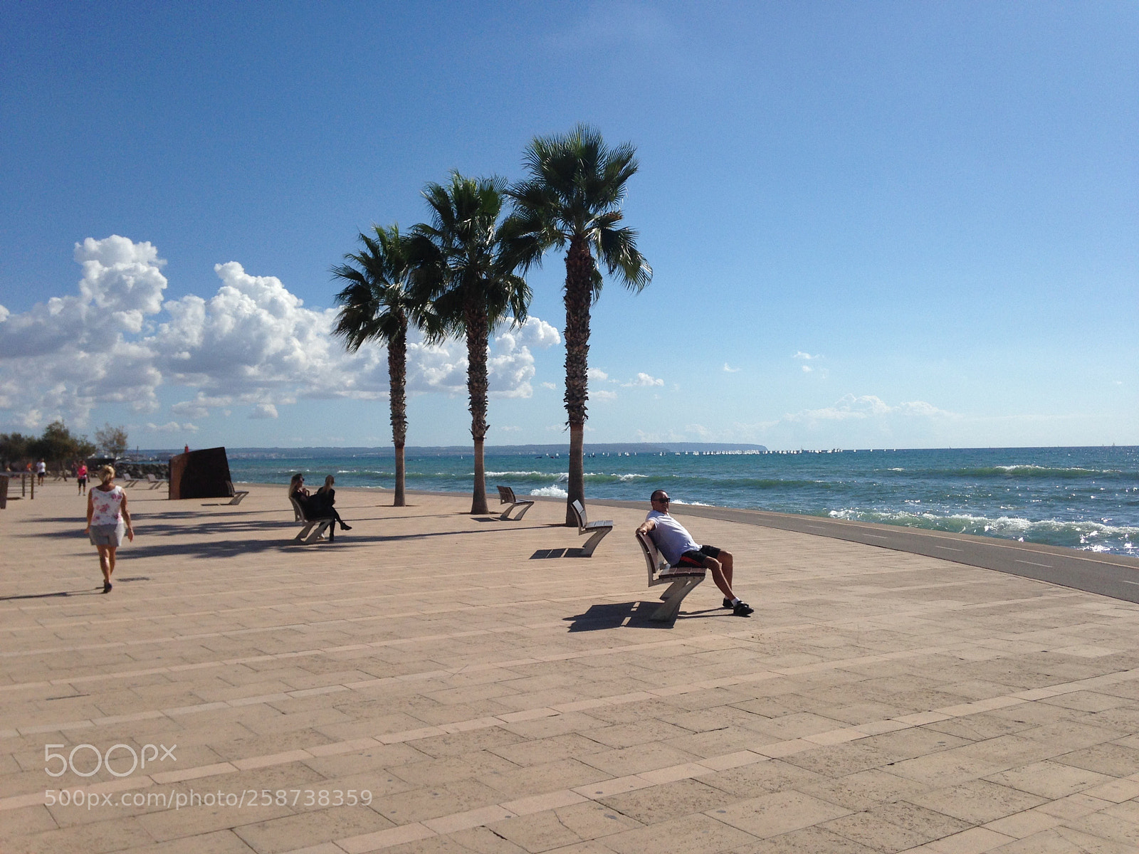 Apple iPhone 5 sample photo. Portixol mallorca photography