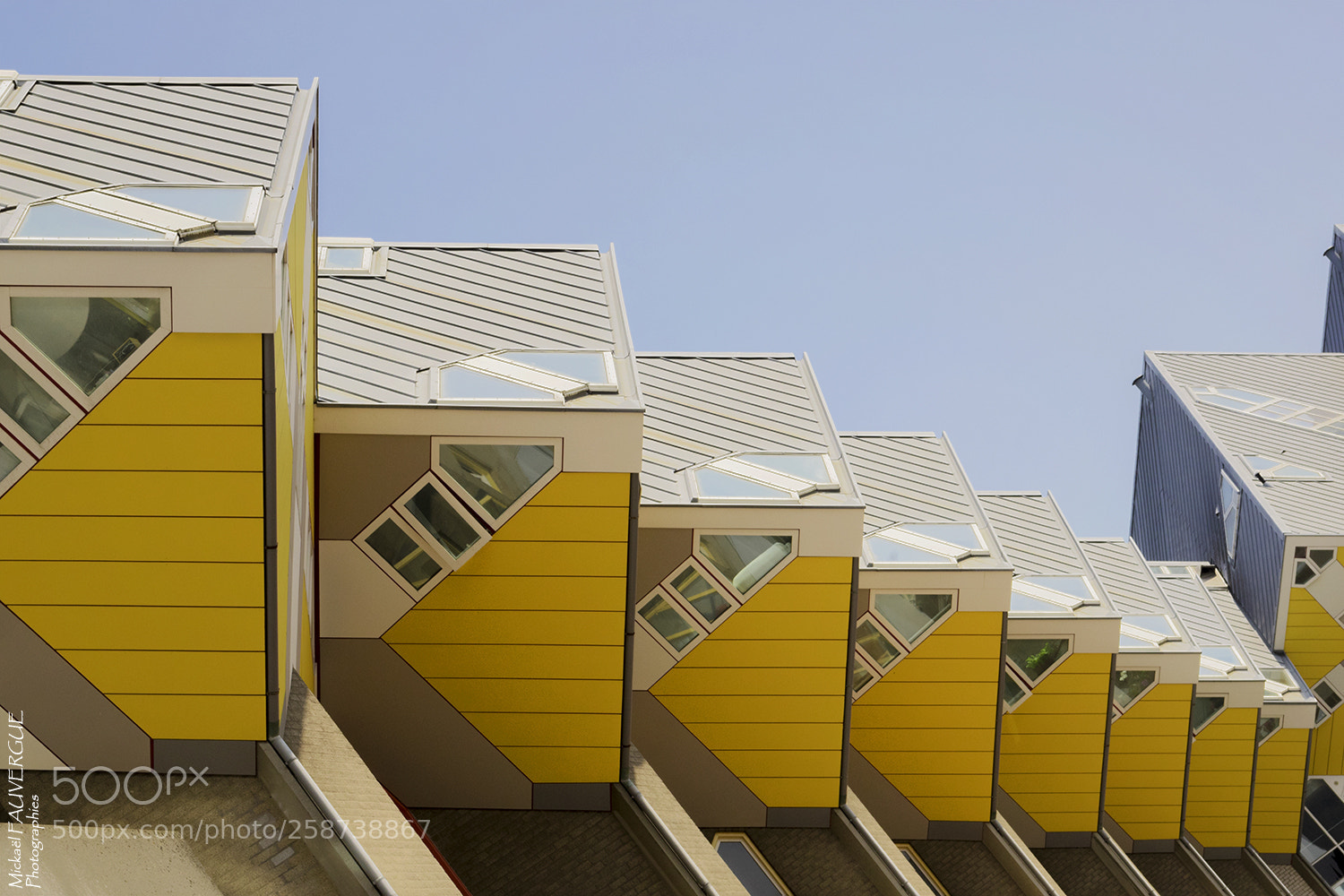 Nikon D810 sample photo. Cubic houses rotterdam photography