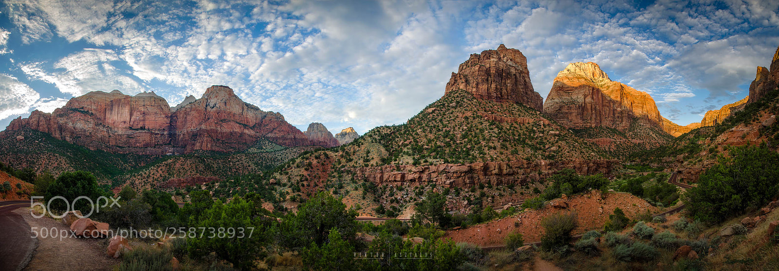 Nikon D7000 sample photo. Stadium, zion national park photography
