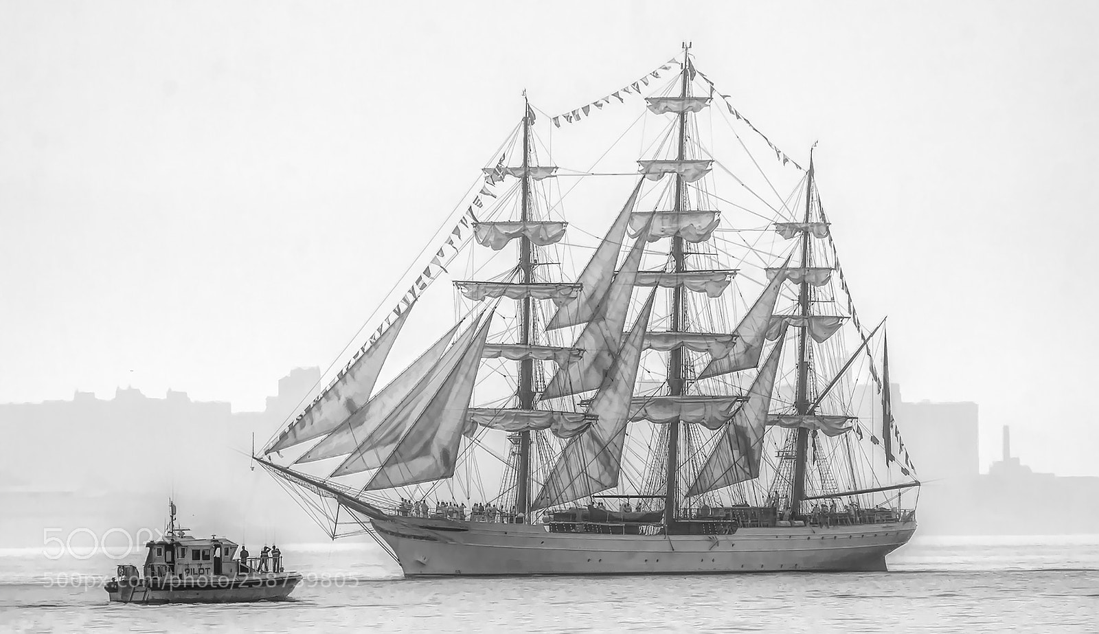 Canon EOS 50D sample photo. Foggy fleet parade photography