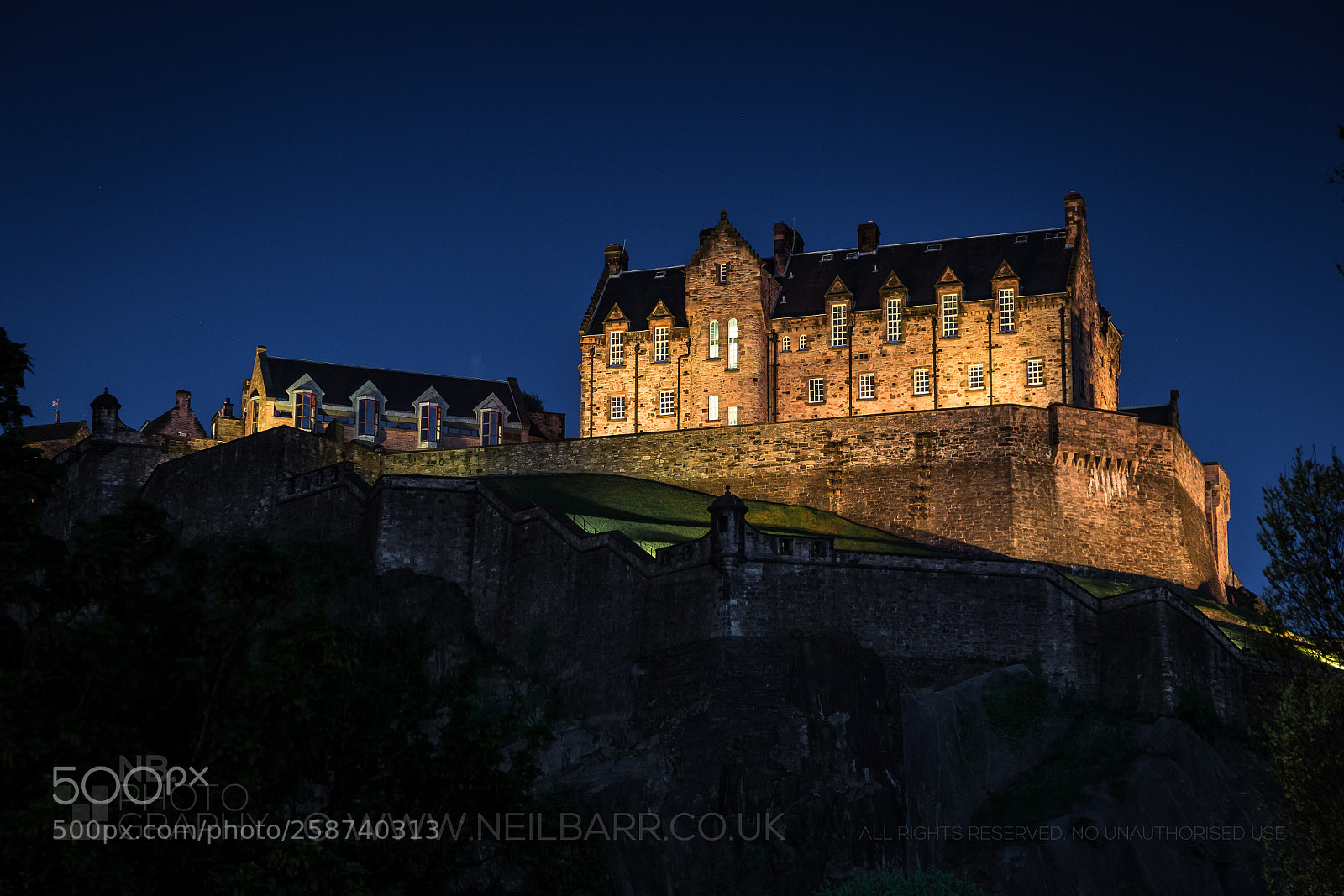 Canon EOS 6D sample photo. Edinburgh castle photography