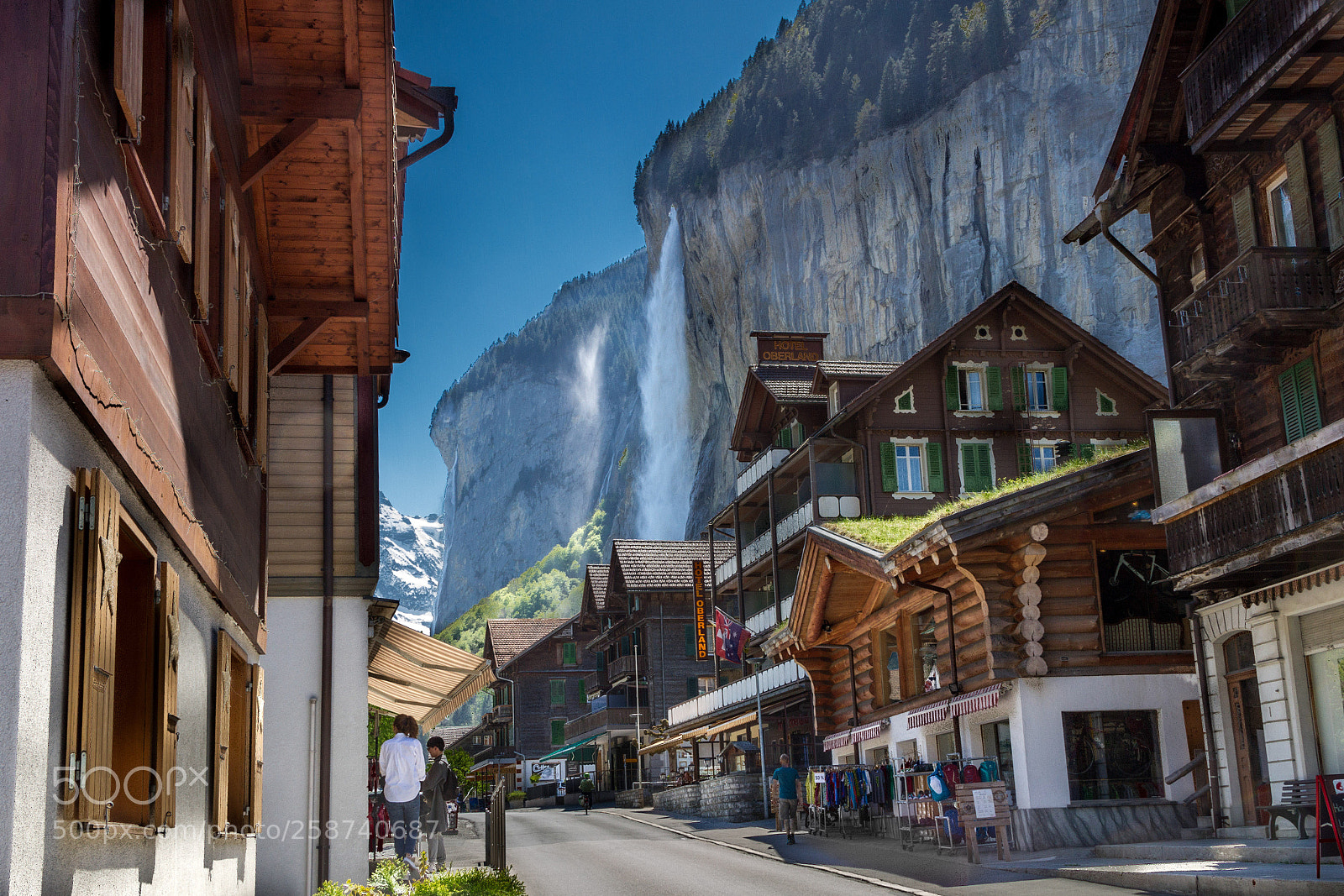 Canon EOS 7D sample photo. Lauterbrunnen village photography