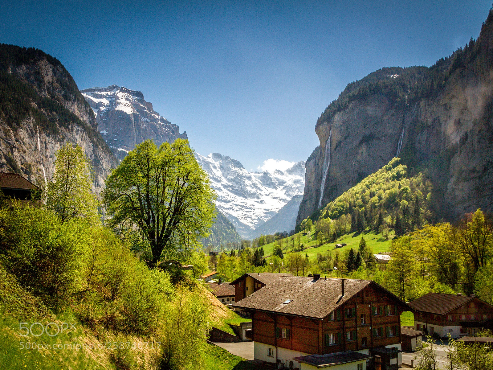 Canon EOS 7D sample photo. Lauterbrunnen valley photography