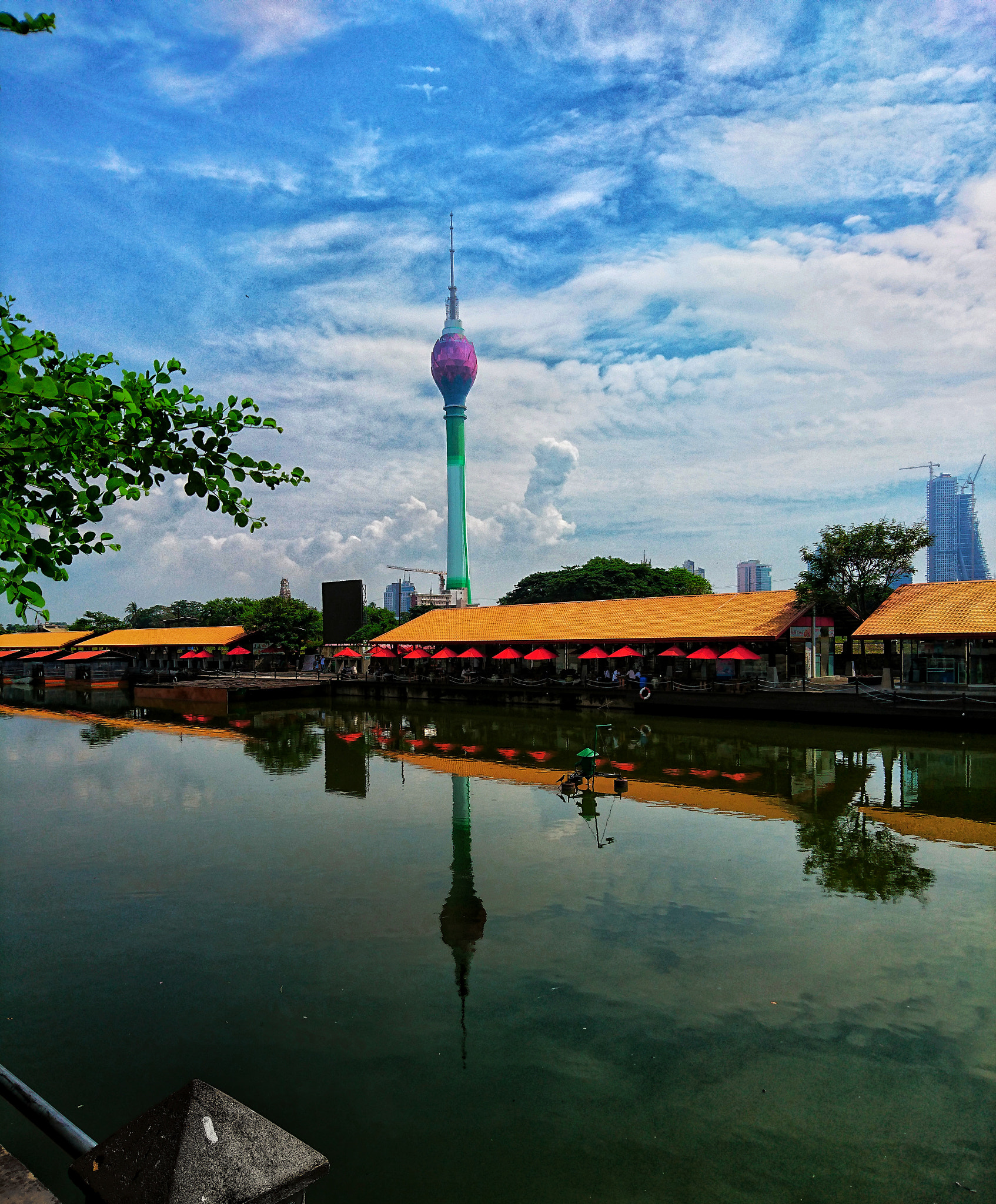 Sony Xperia Z5 sample photo. Lotus tower srilanka photography