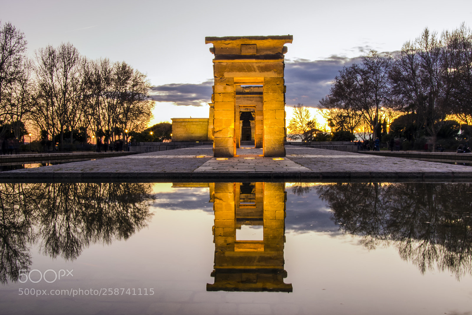Nikon D3100 sample photo. Sunset at devod temple photography