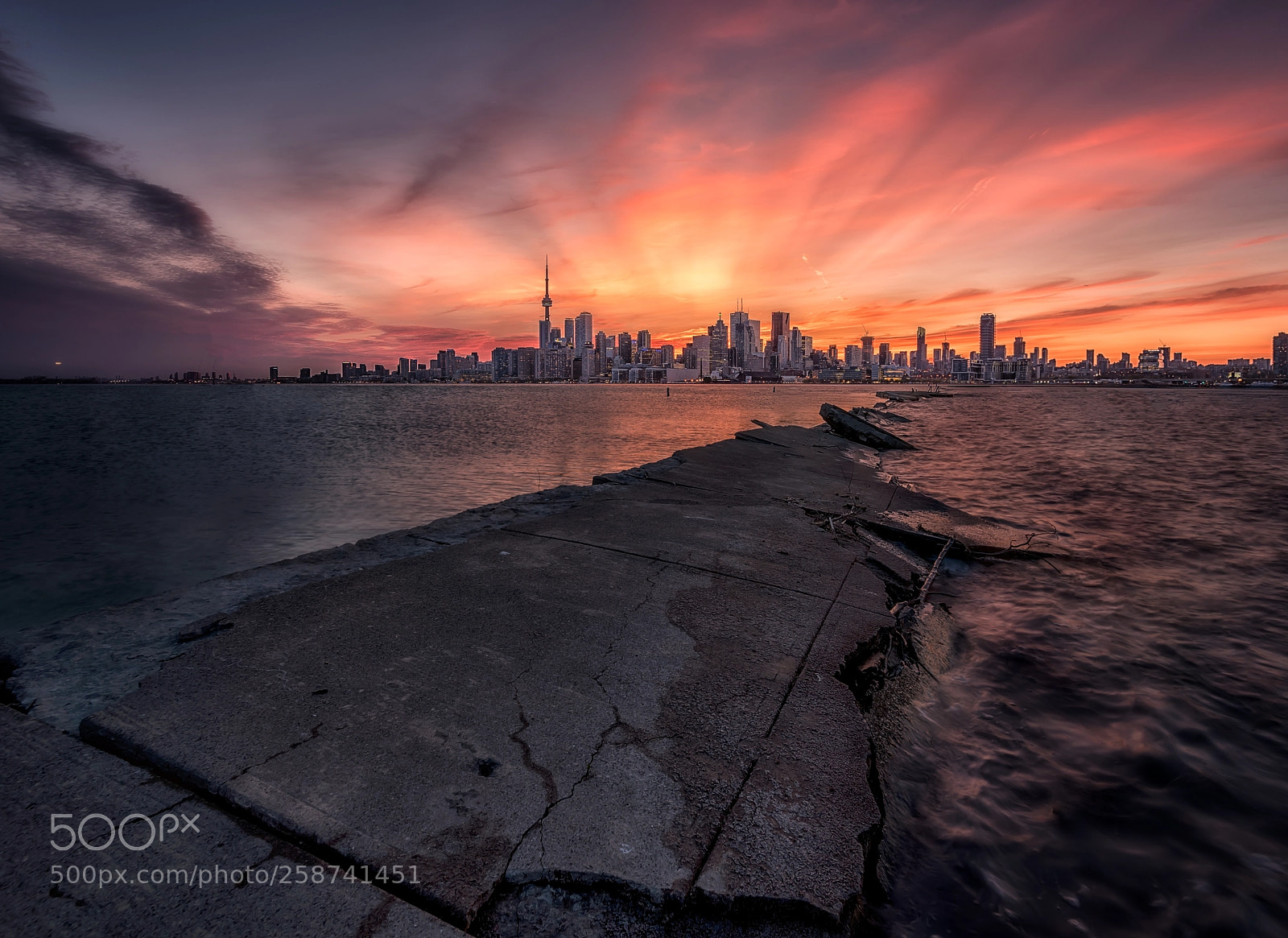 Nikon D810 sample photo. Toronto skyline photography