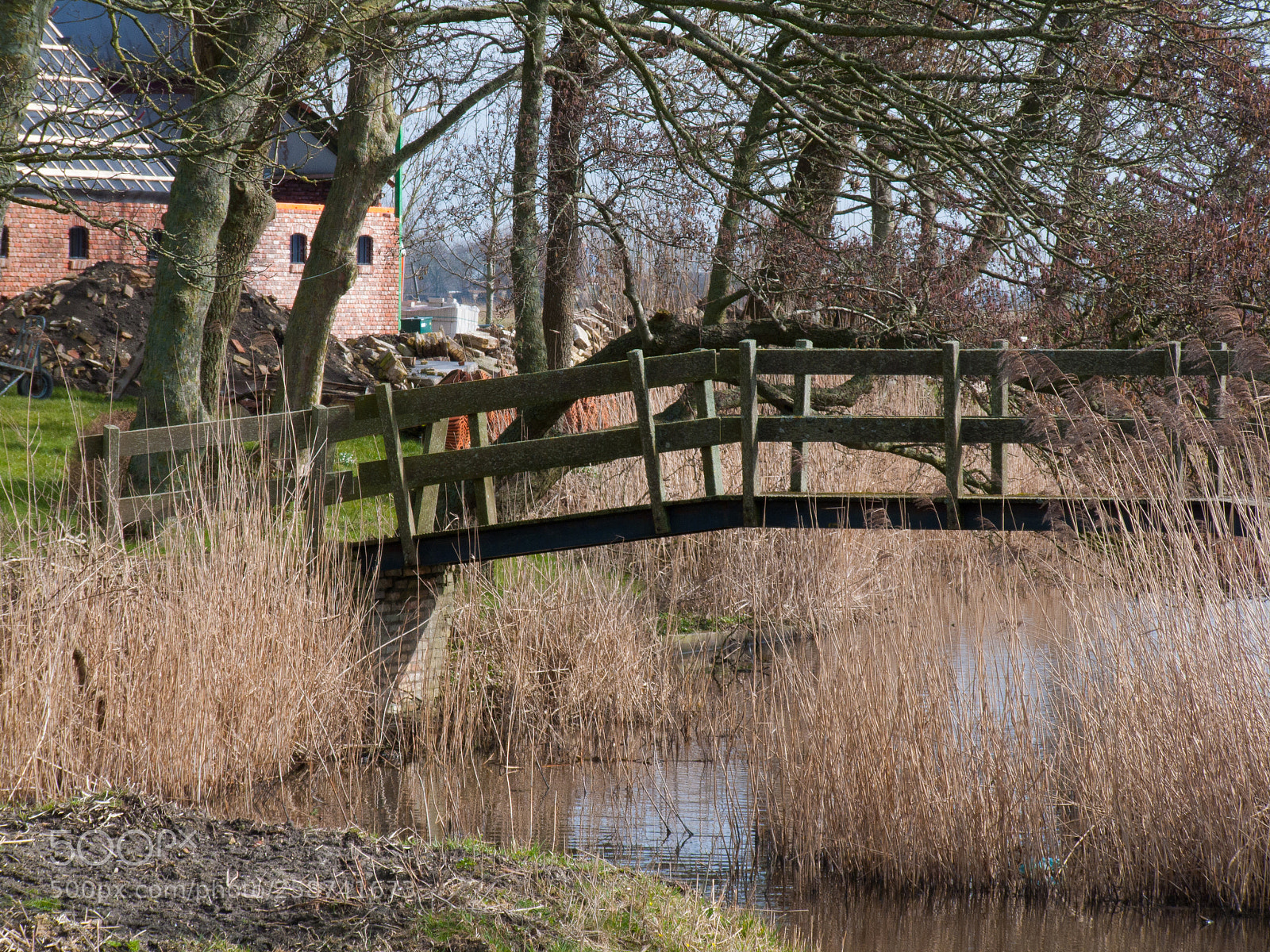 Panasonic Lumix DMC-FZ28 sample photo. Wooden bridge photography