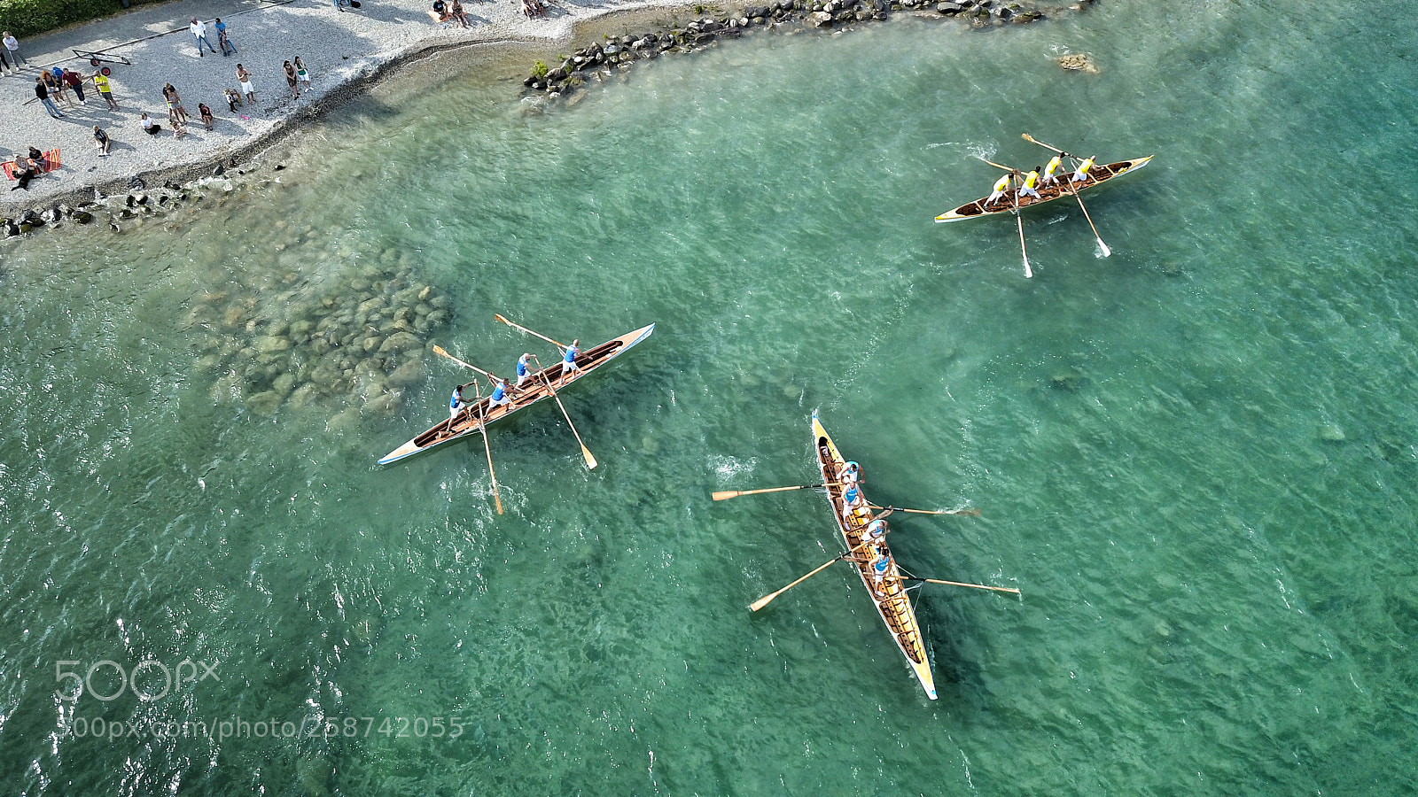 DJI FC220 sample photo. My garda lake race photography