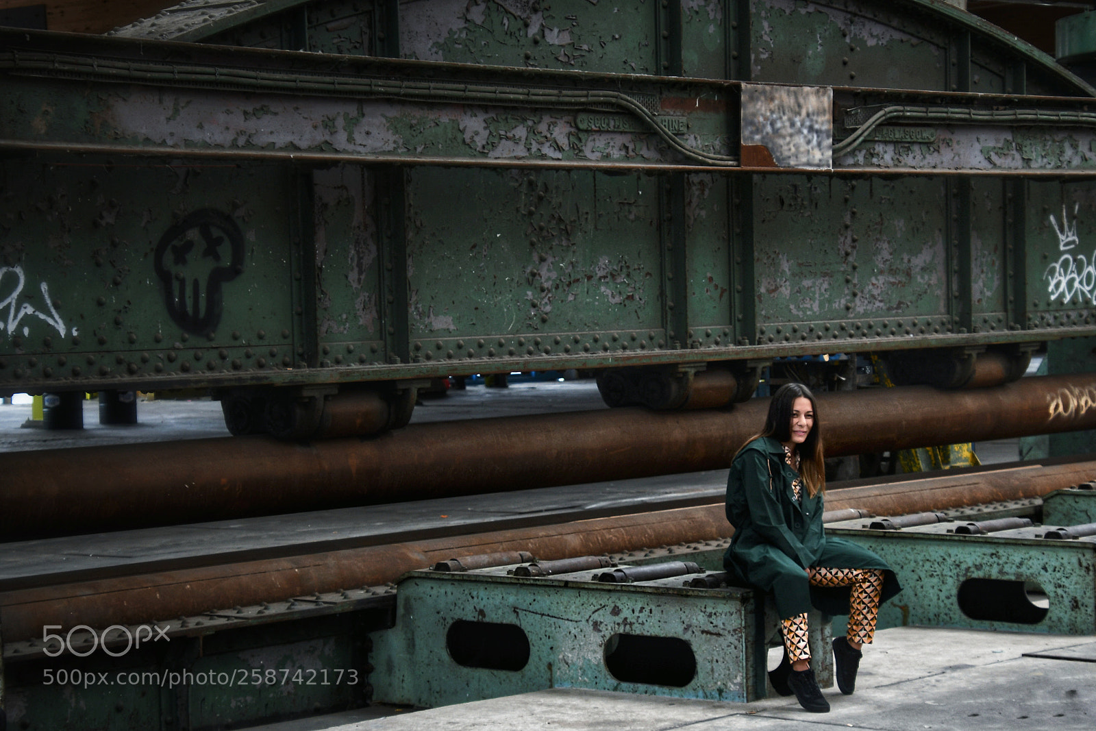 Nikon D7500 sample photo. The girl in green photography