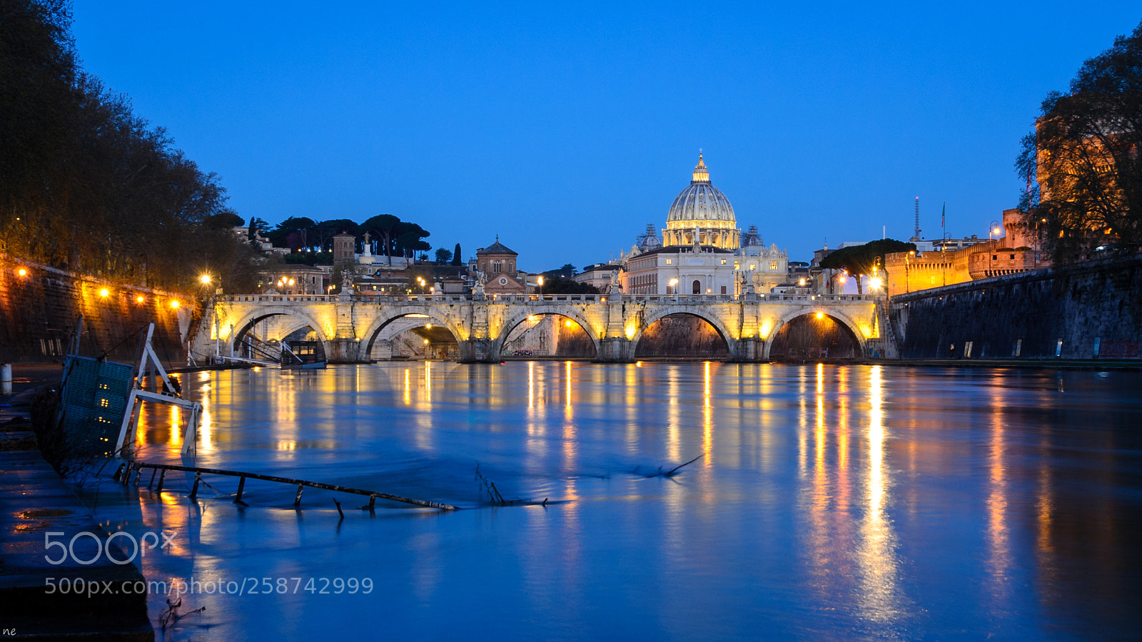 Nikon D5100 sample photo. Ponte sant'angelo photography