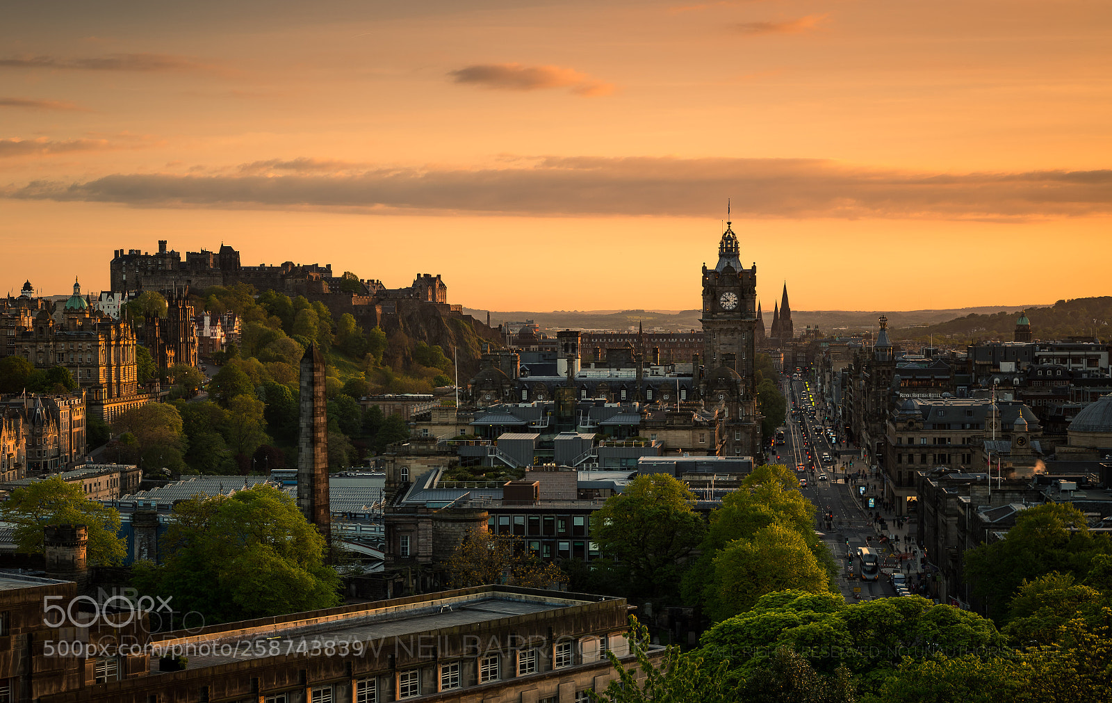 Canon EOS 6D sample photo. Edinburgh photography