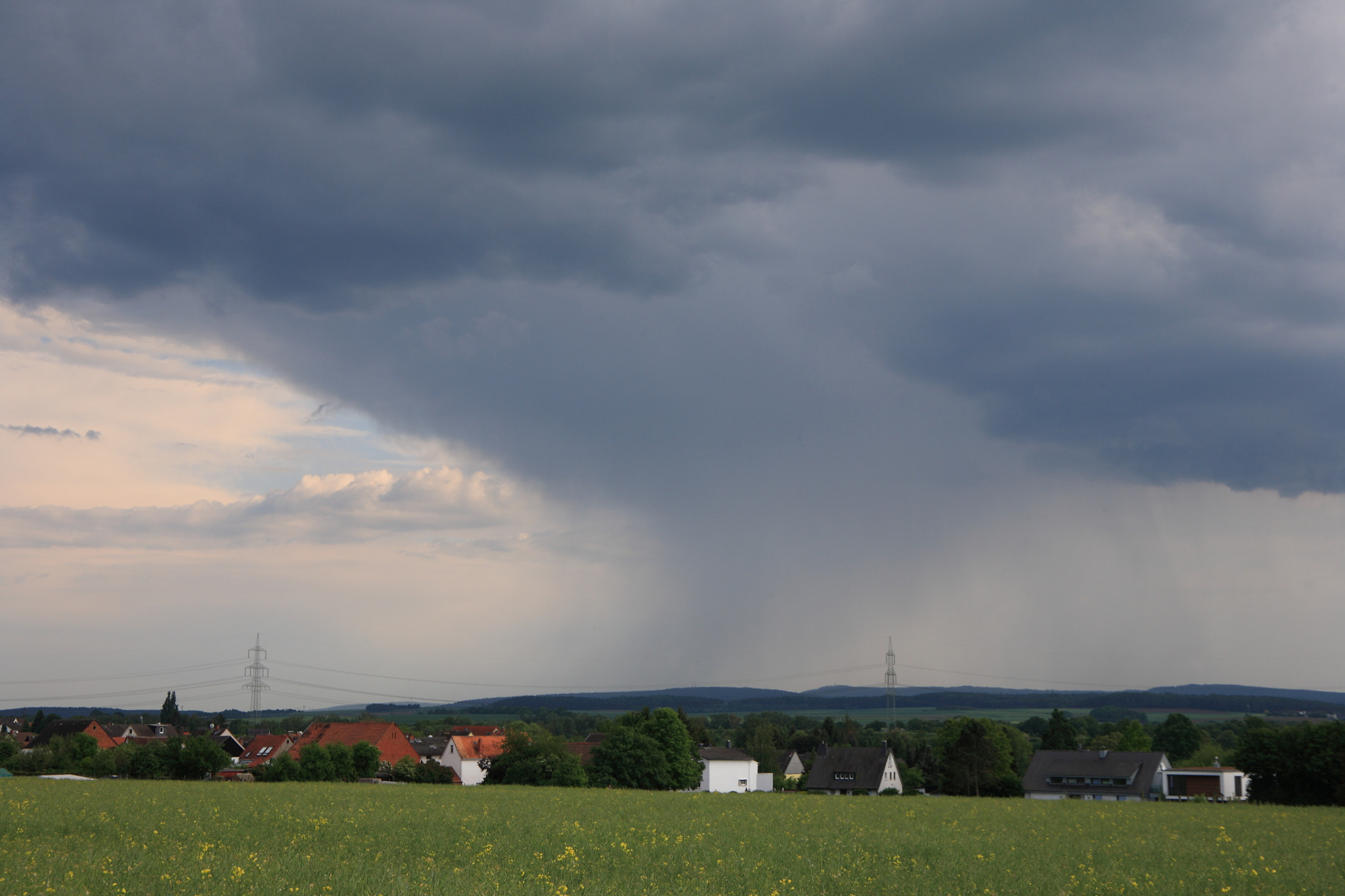 Canon EOS 5D sample photo. Rain photography