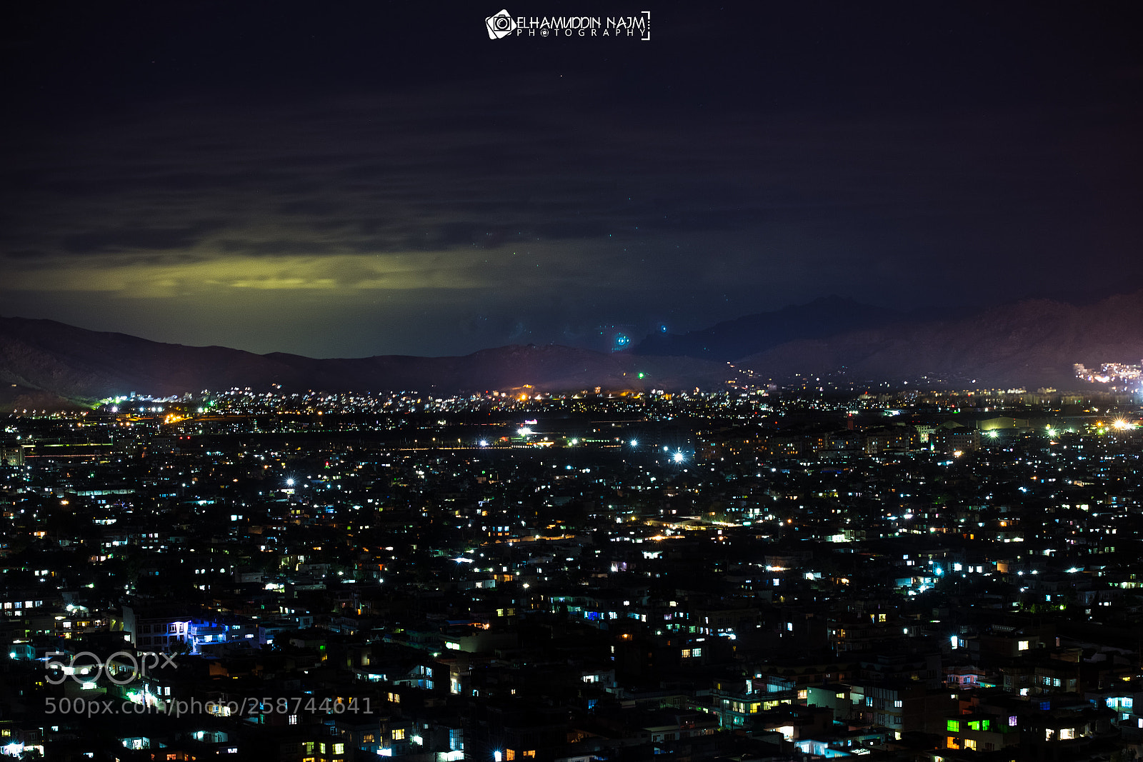Canon EOS 6D sample photo. Kabul night view photography