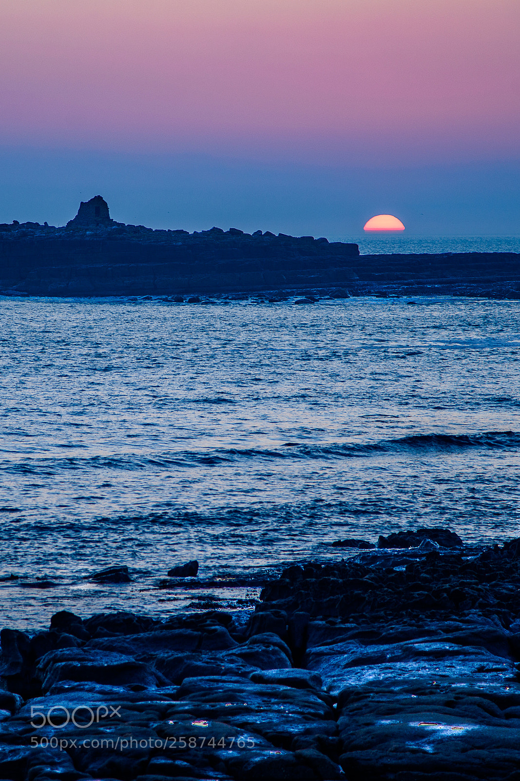 Nikon D800 sample photo. Atlantic sunset photography