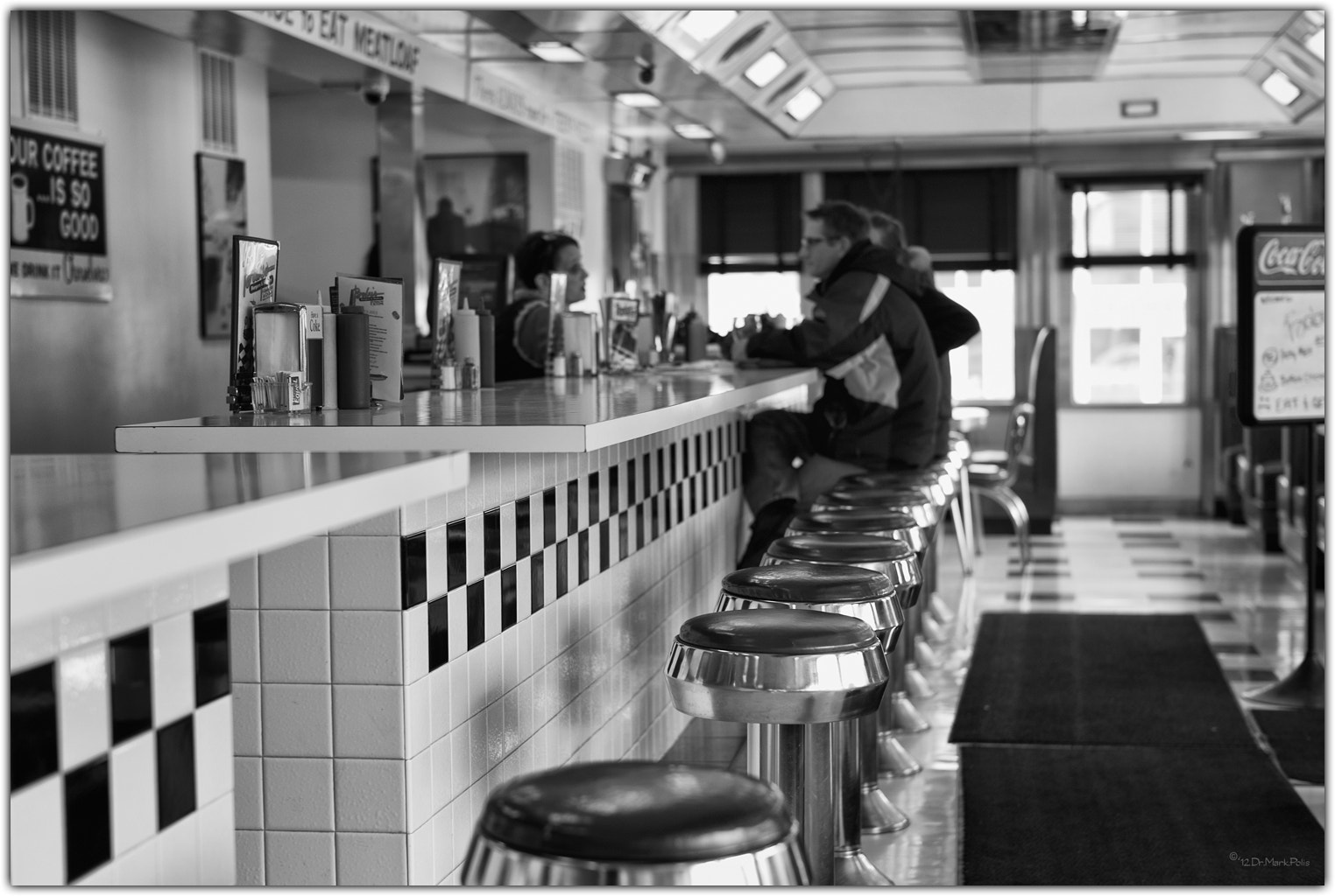 Leica M9 sample photo. Baby's restaurant a mono fltd photography