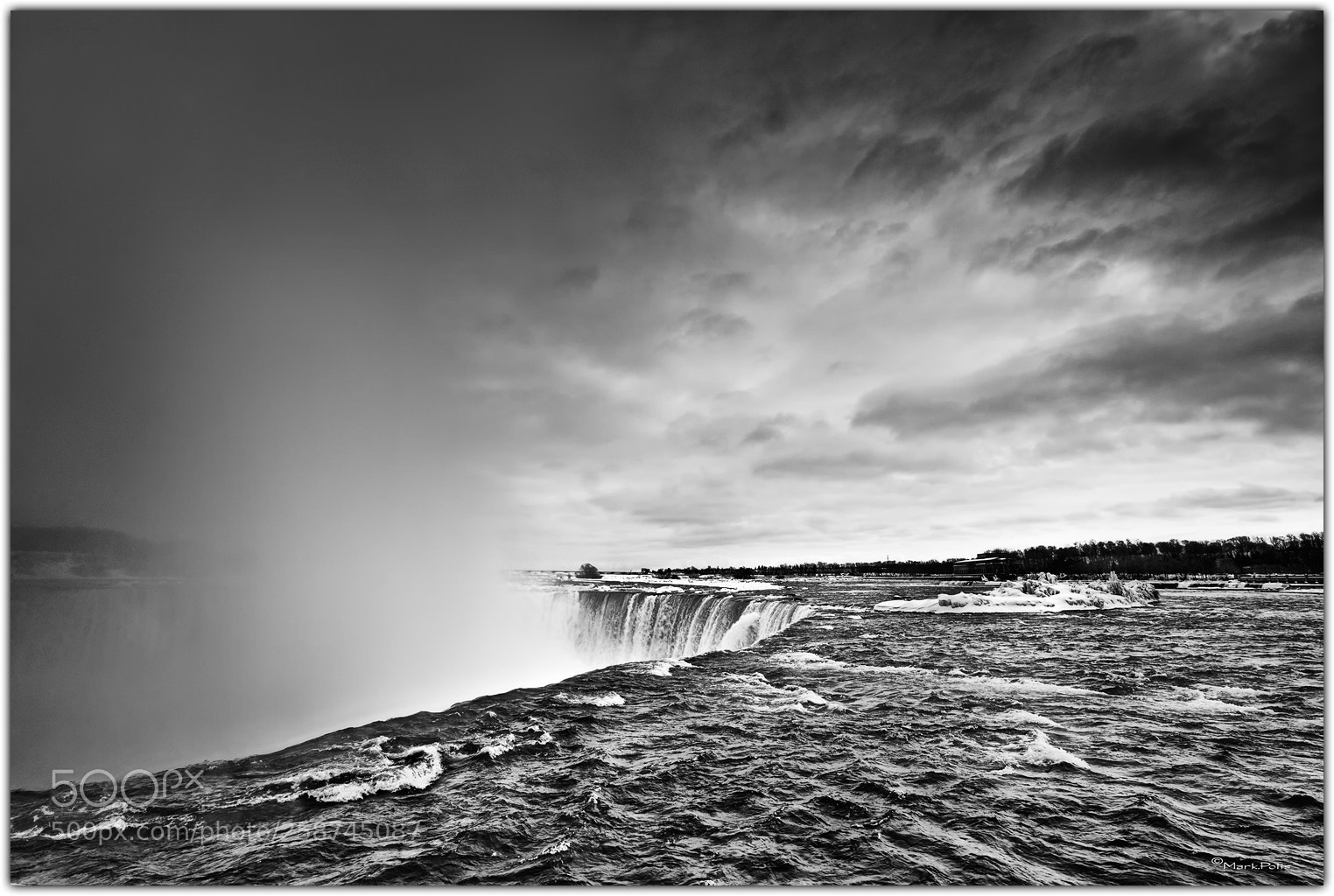 Canon EOS-1Ds Mark III sample photo. Horseshoe falls canadian niagara photography