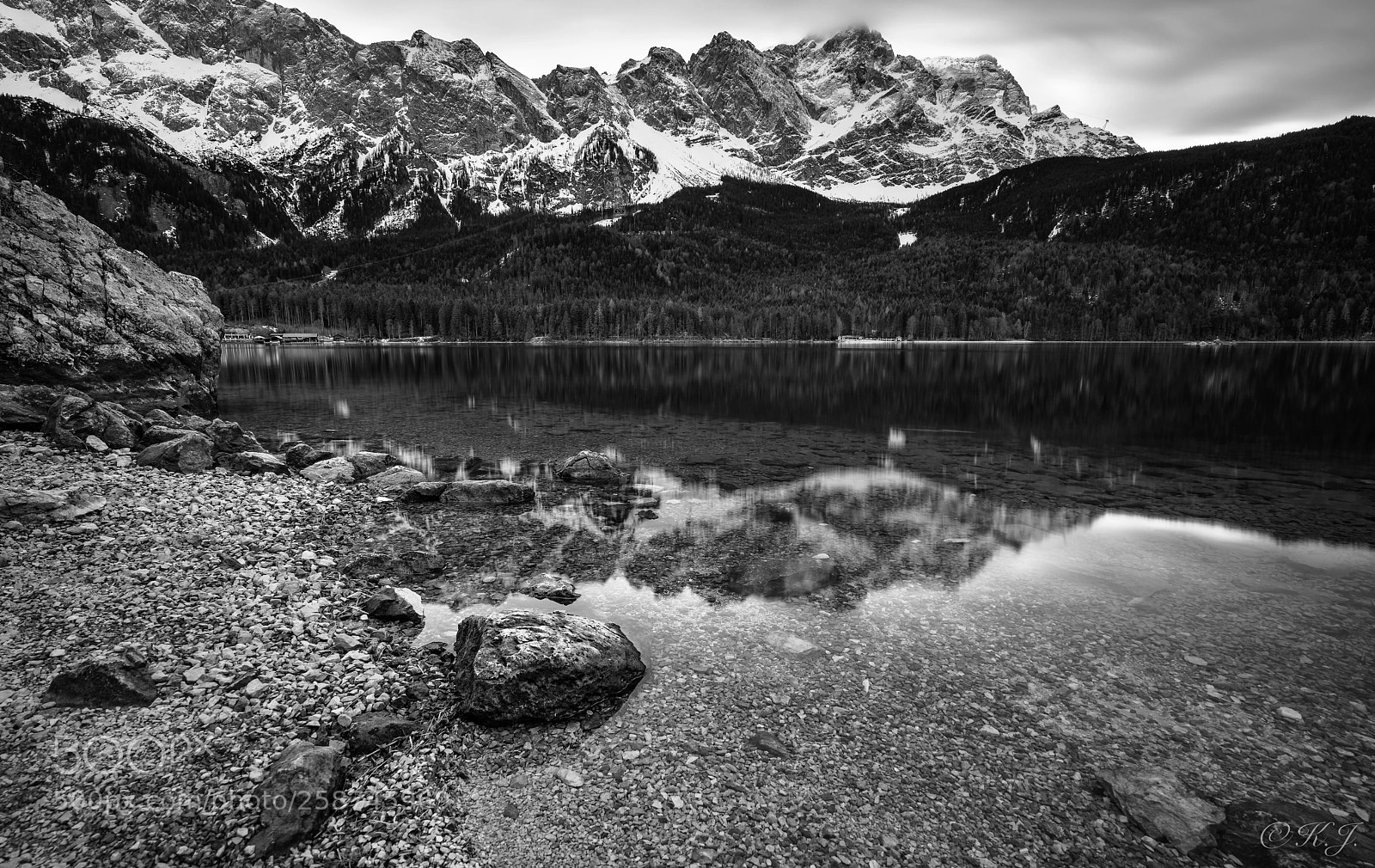 Sony a7R III sample photo. Zugspitze reflecion photography