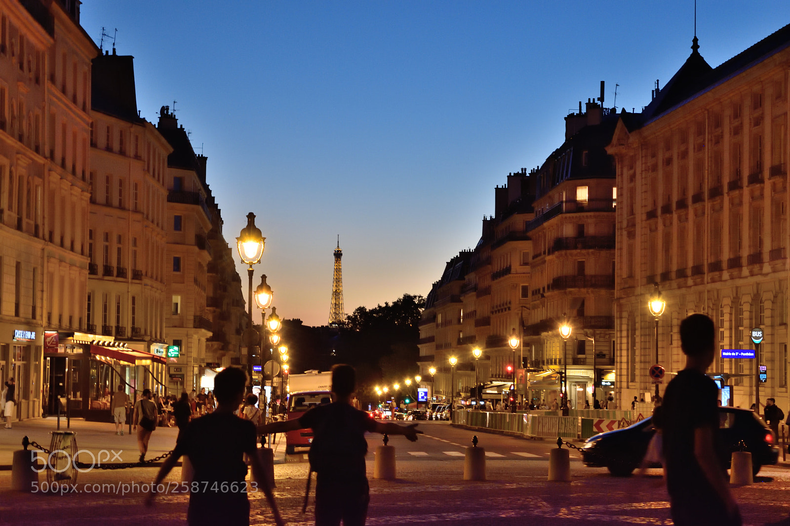 Nikon D5500 sample photo. Rue soufflot paris photography