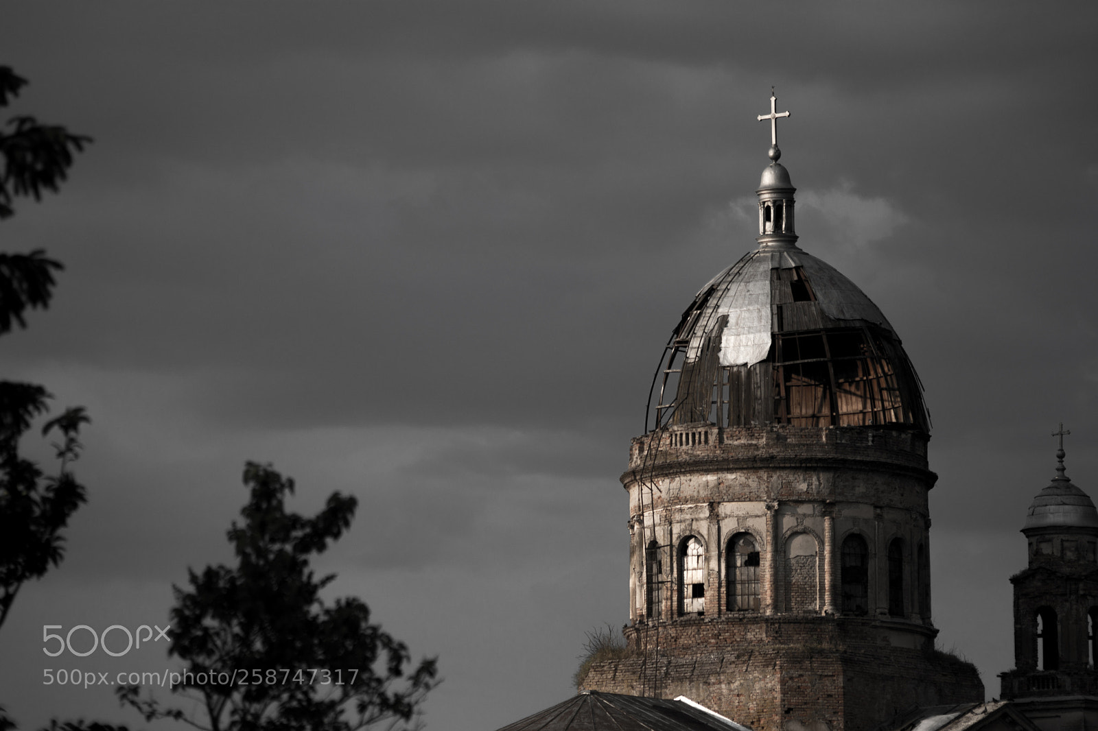 Nikon D7200 sample photo. Black and white church photography