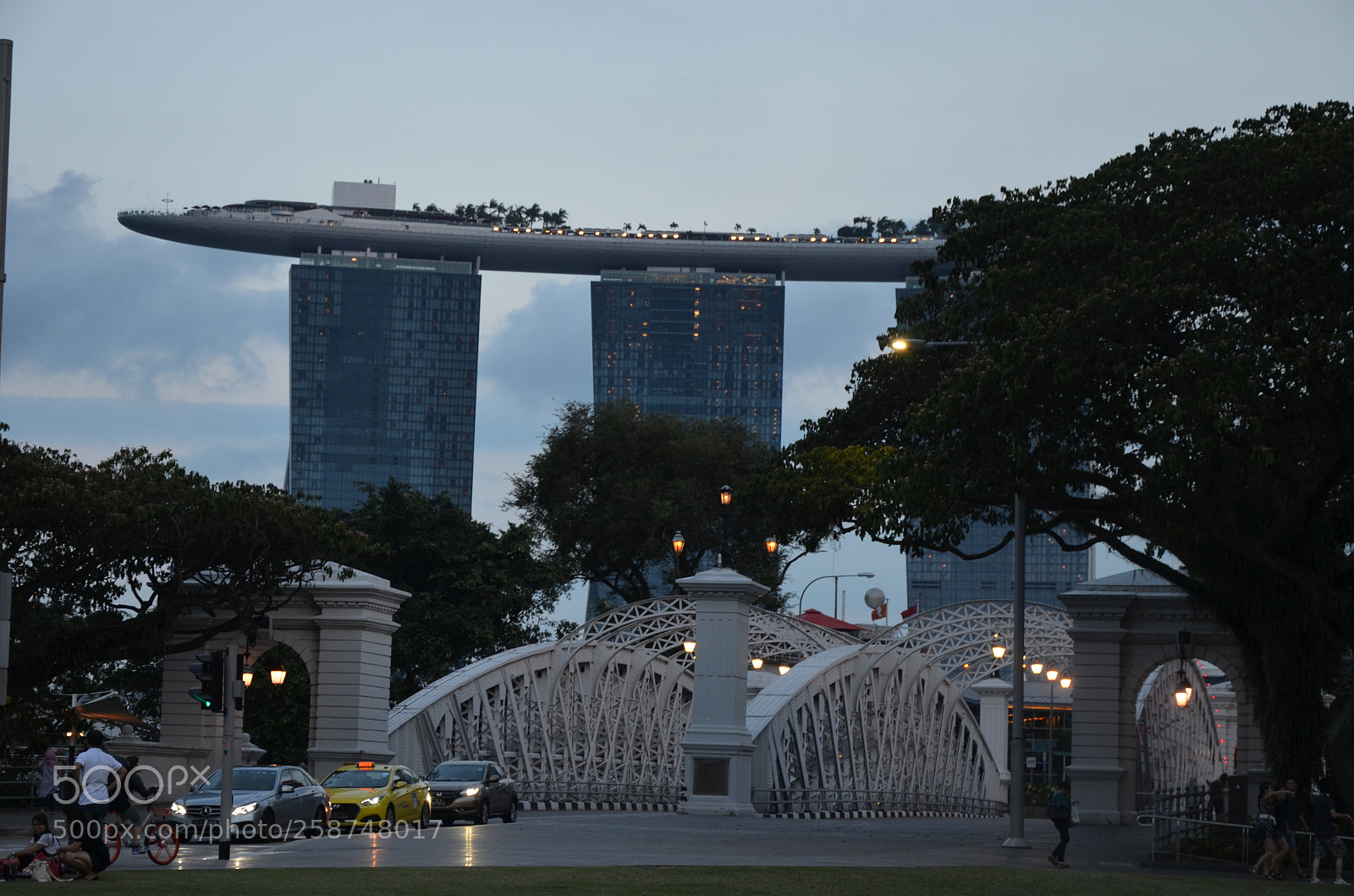 Nikon D5100 sample photo. Marina bay photography
