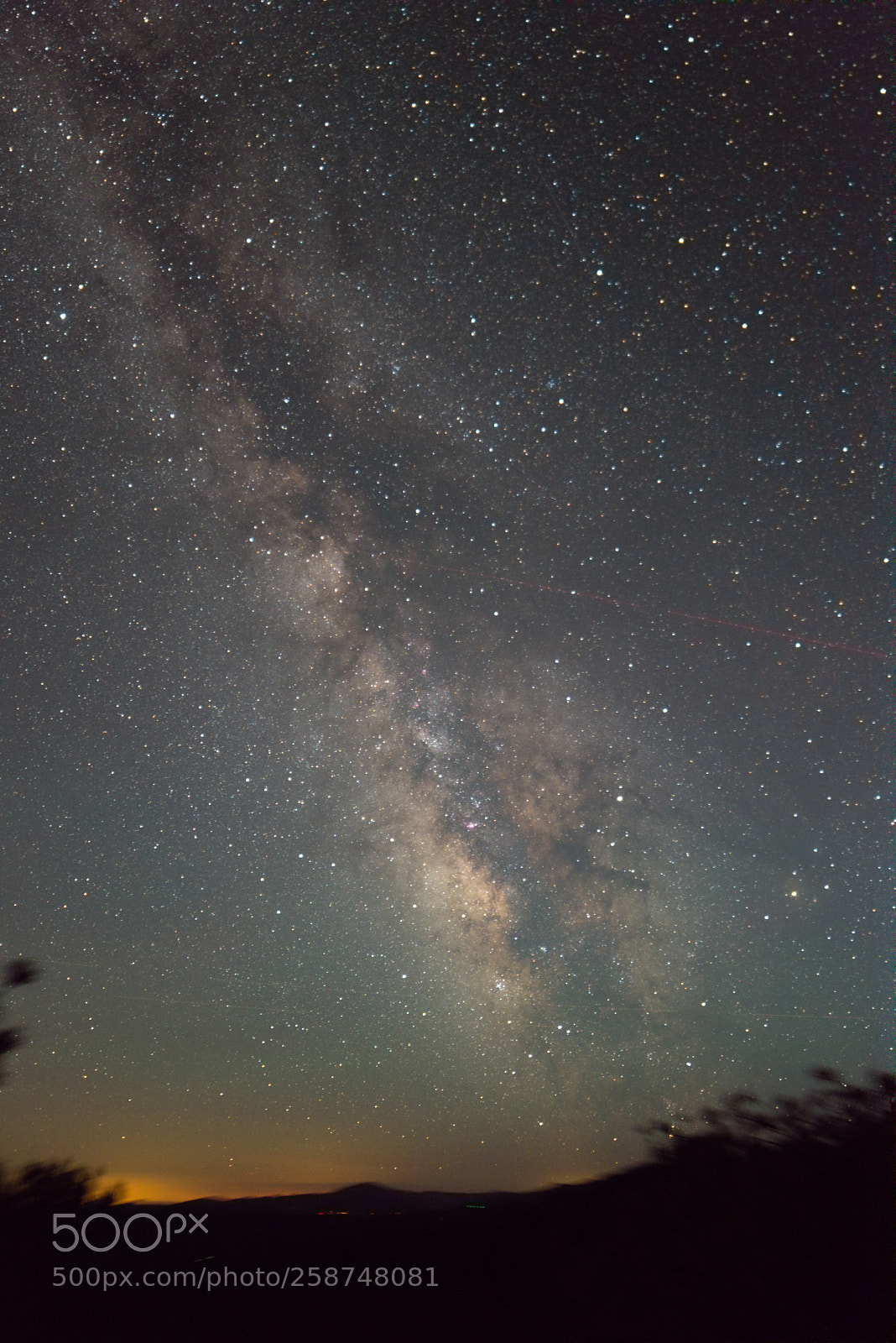 Pentax K-3 sample photo. Milky way photography