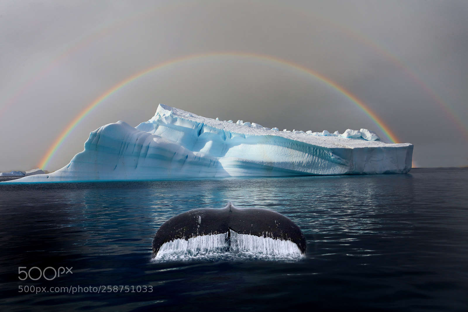 Canon EOS 5DS R sample photo. Rainbow over antarctica photography