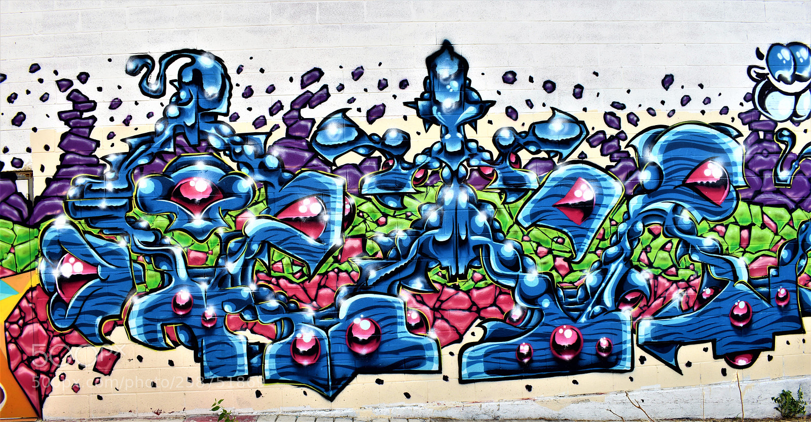Nikon D3400 sample photo. Street art san antonio photography