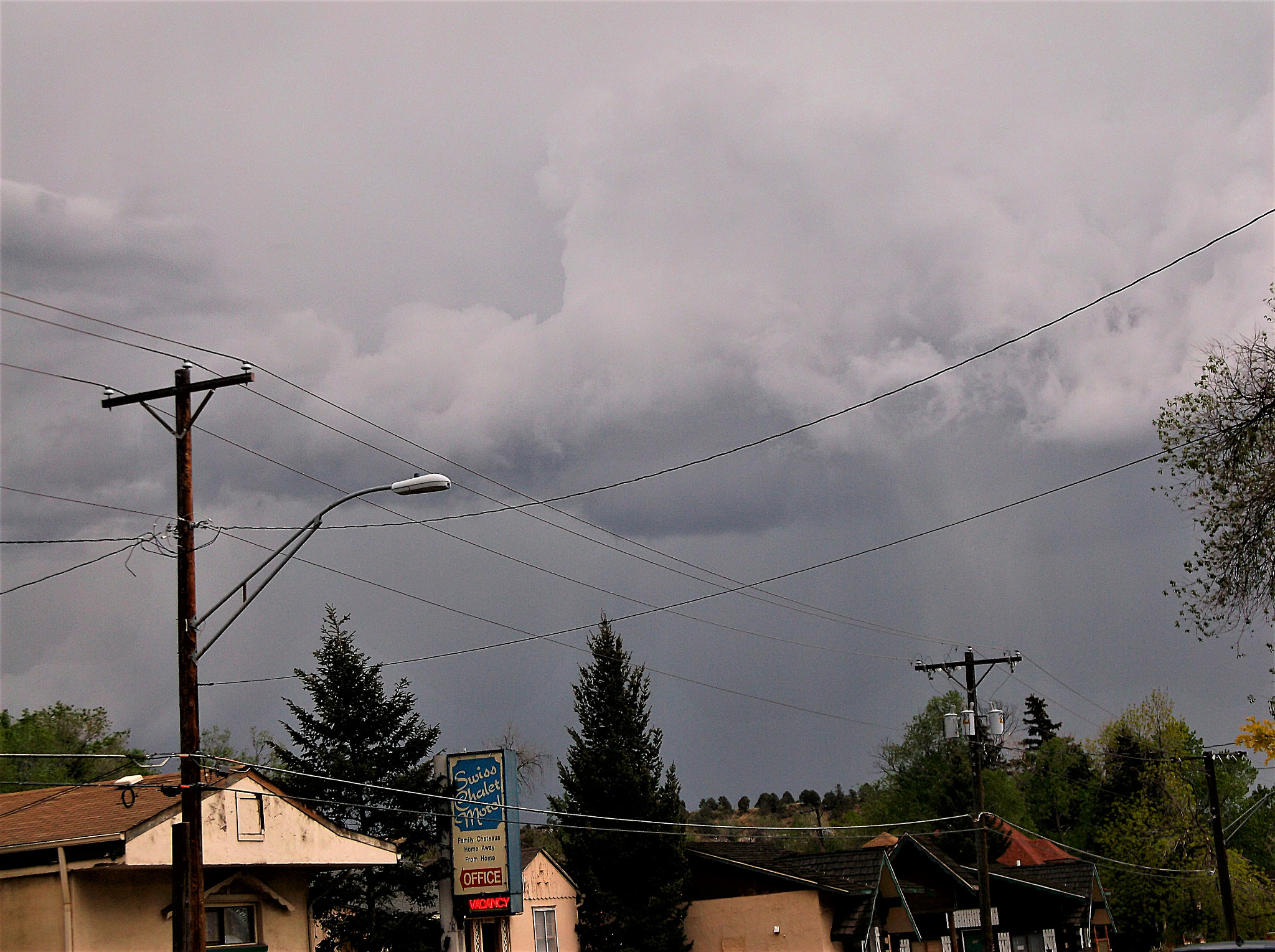 Fujifilm FinePix AX560 sample photo. Supercells roar through eastern colorado photography