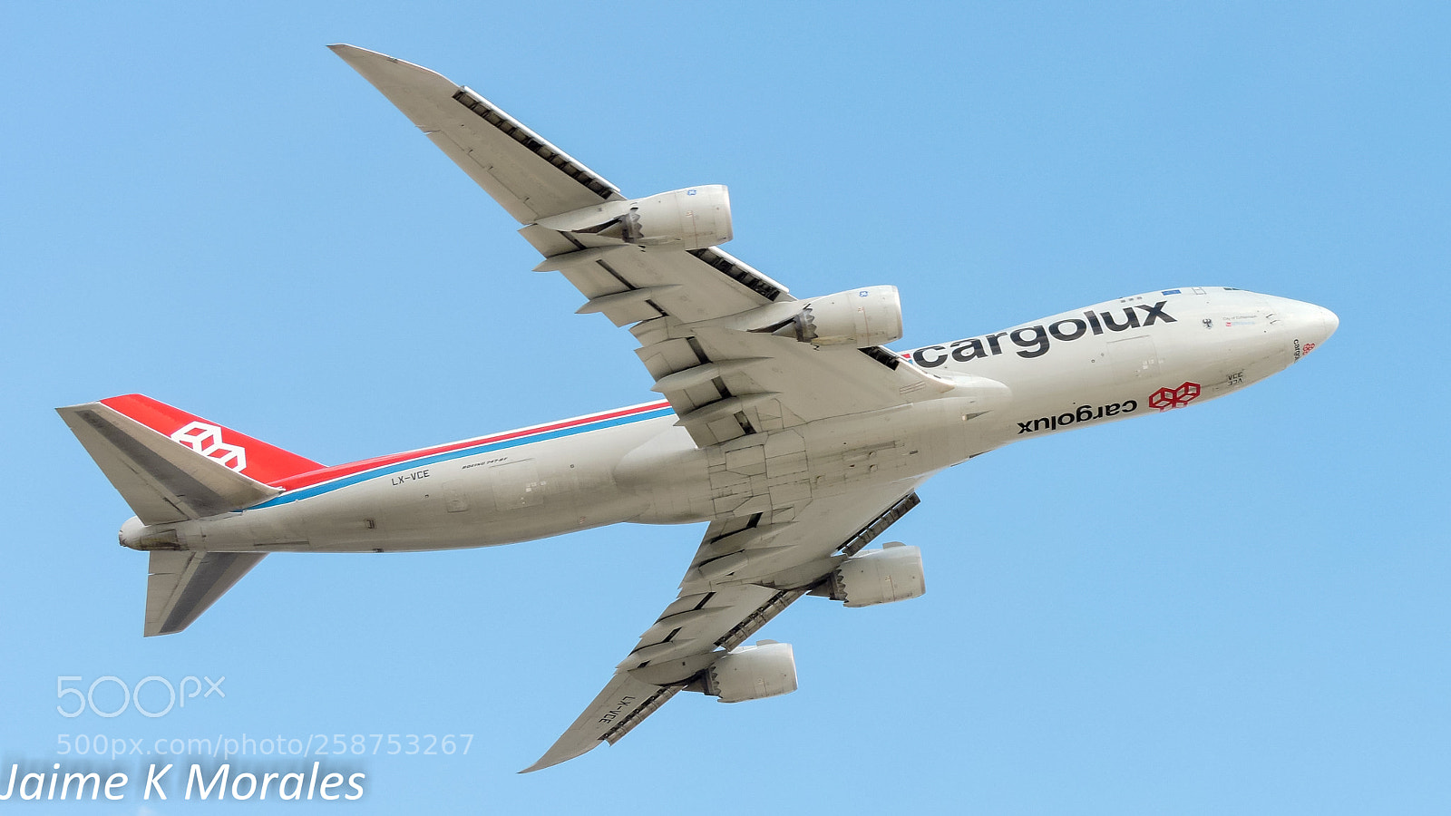Nikon Coolpix P600 sample photo. Cargolux b747-8f photography