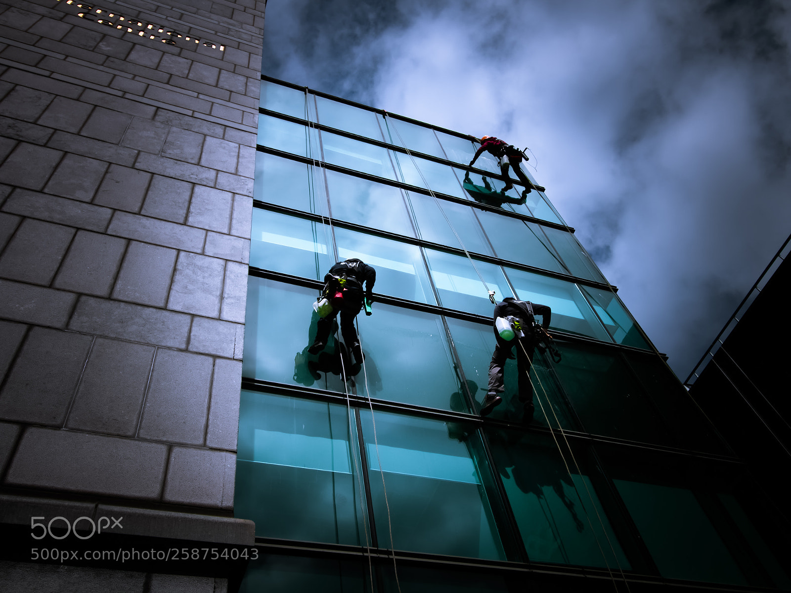Canon EOS 70D sample photo. Window cleaners photography
