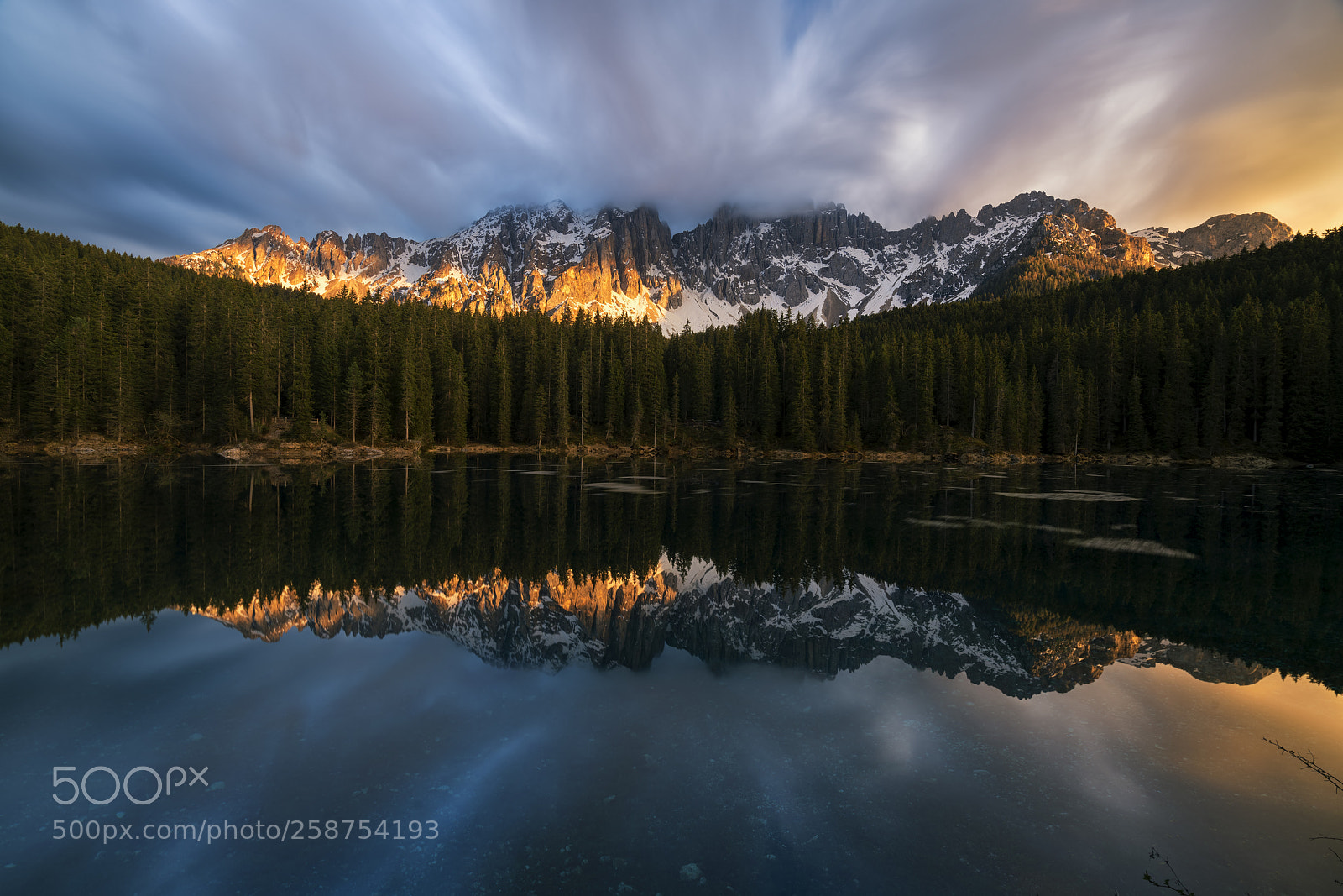 Sony a7R II sample photo. Carezza lake photography