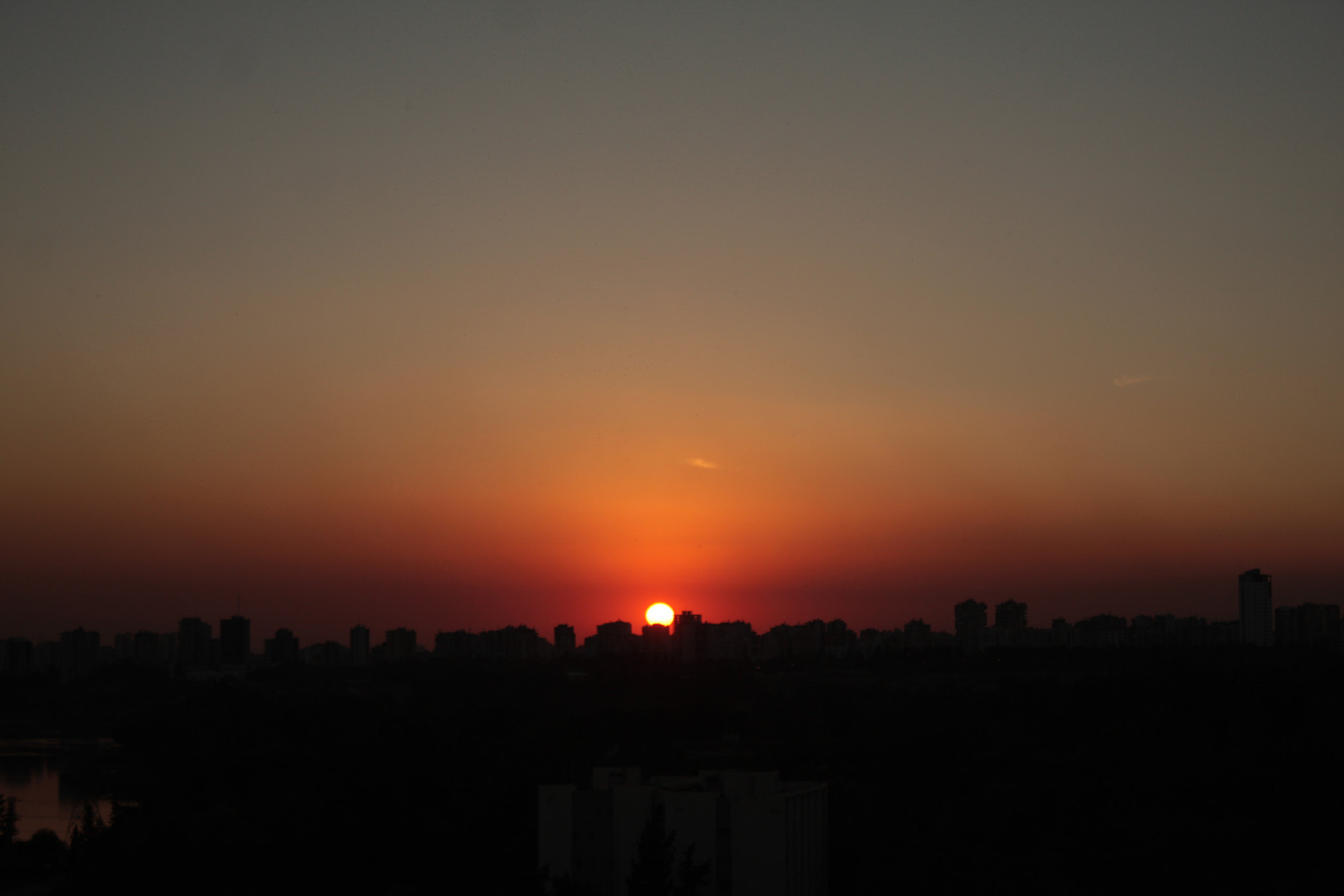 Canon EOS 40D sample photo. Sundown photography