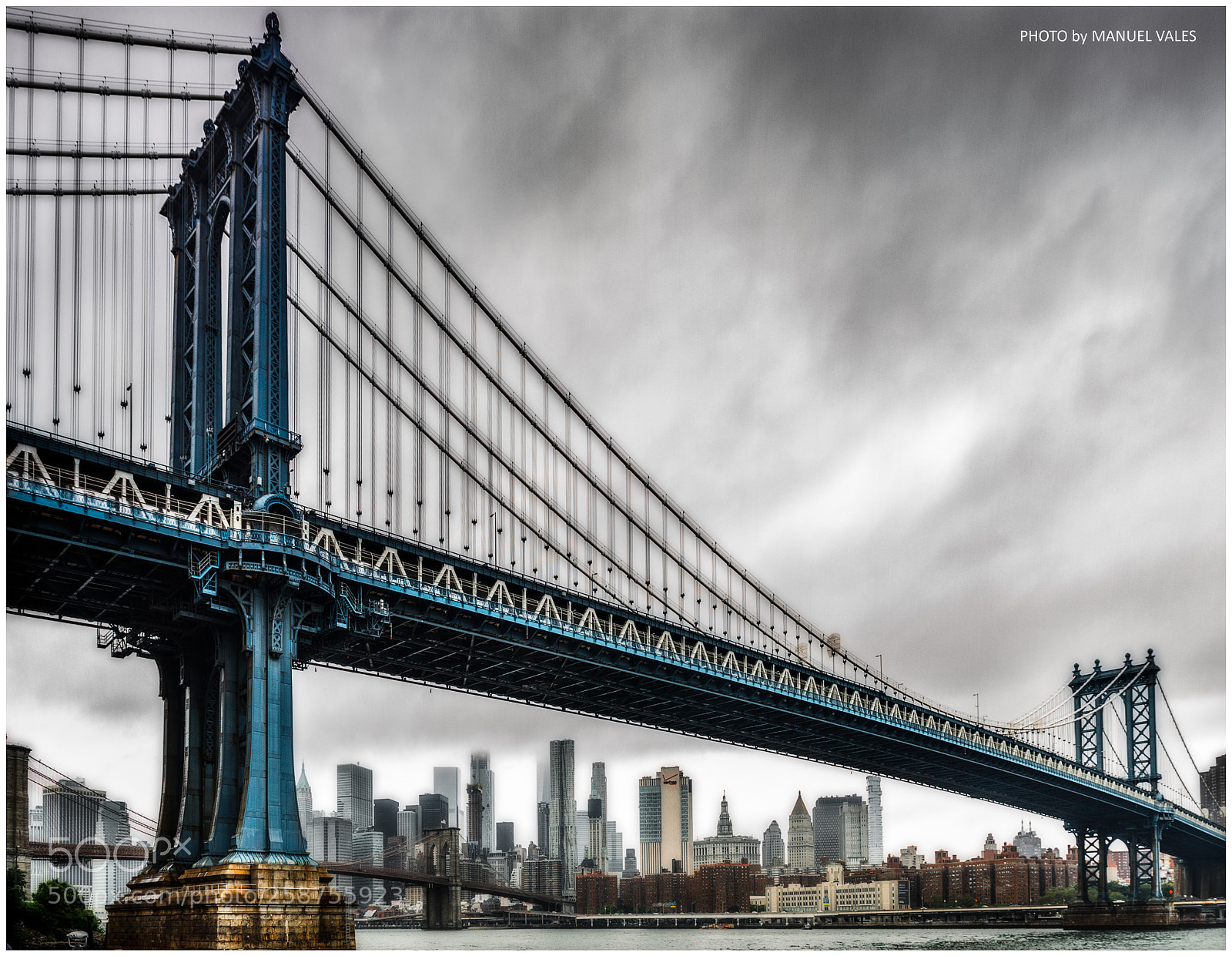 Canon EOS 7D sample photo. Manhatan bridge photography
