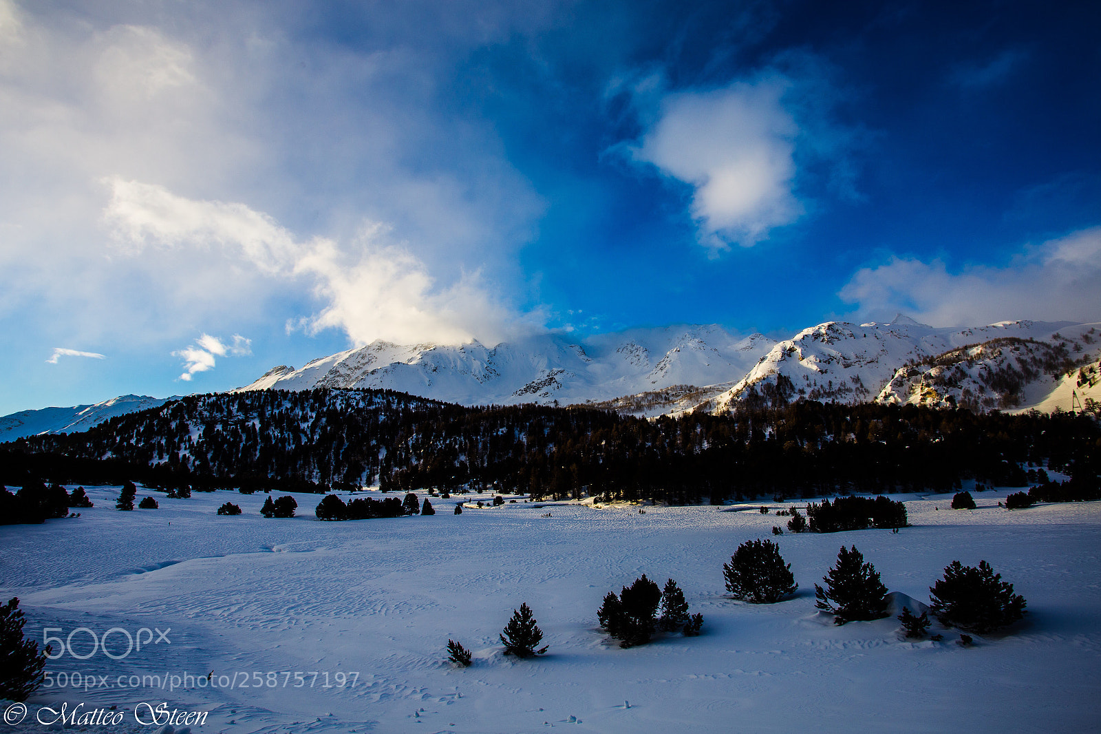 Canon EOS 6D sample photo. Snow in the alps photography