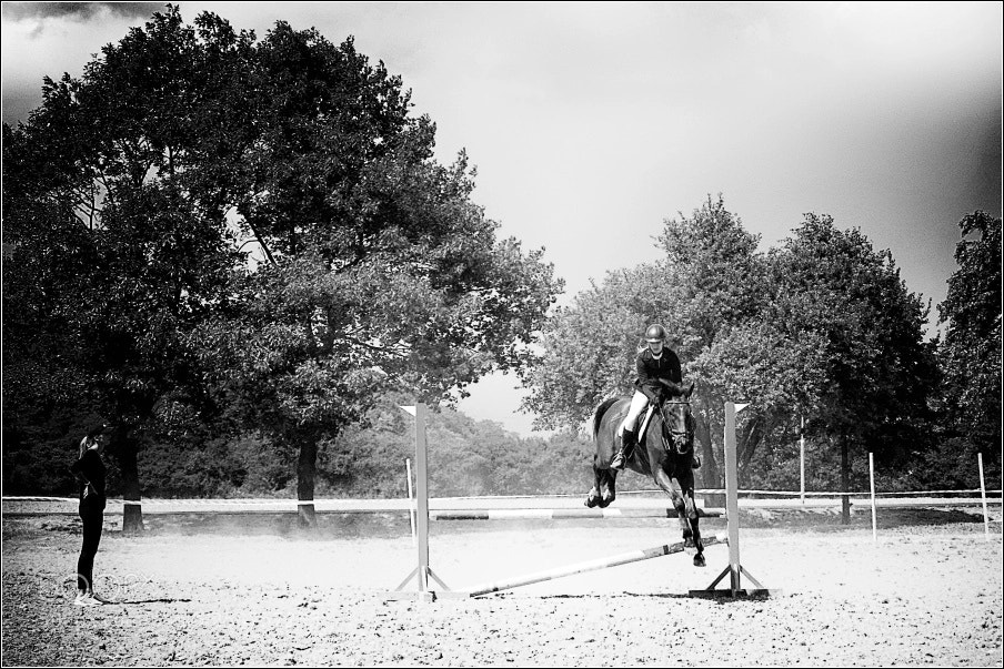 Sony DSC-HX60 sample photo. Jumping school photography