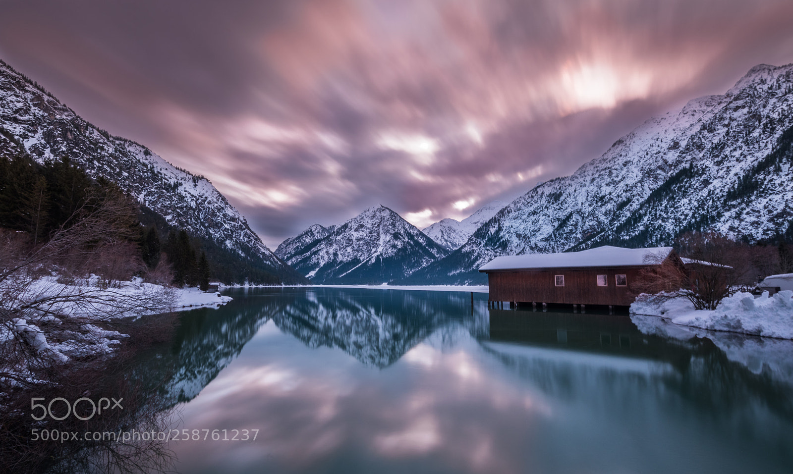 Nikon D5500 sample photo. Sunrise heiterwanger lake photography