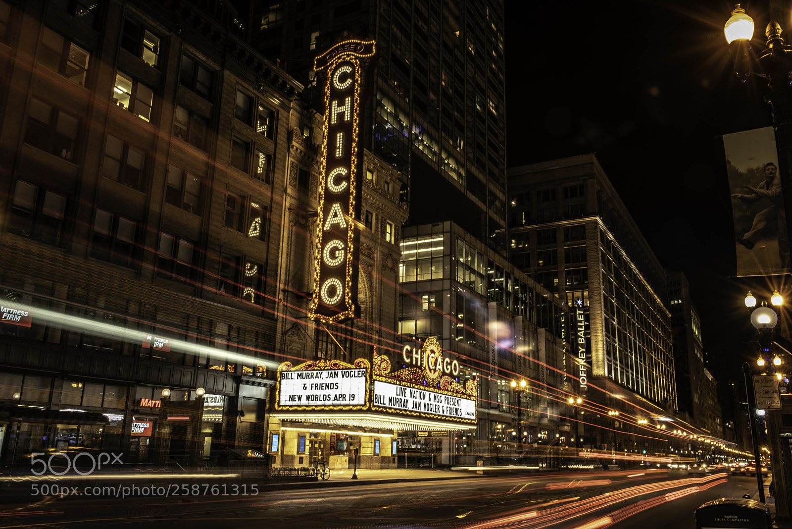 Nikon D810 sample photo. Chicago theater photography