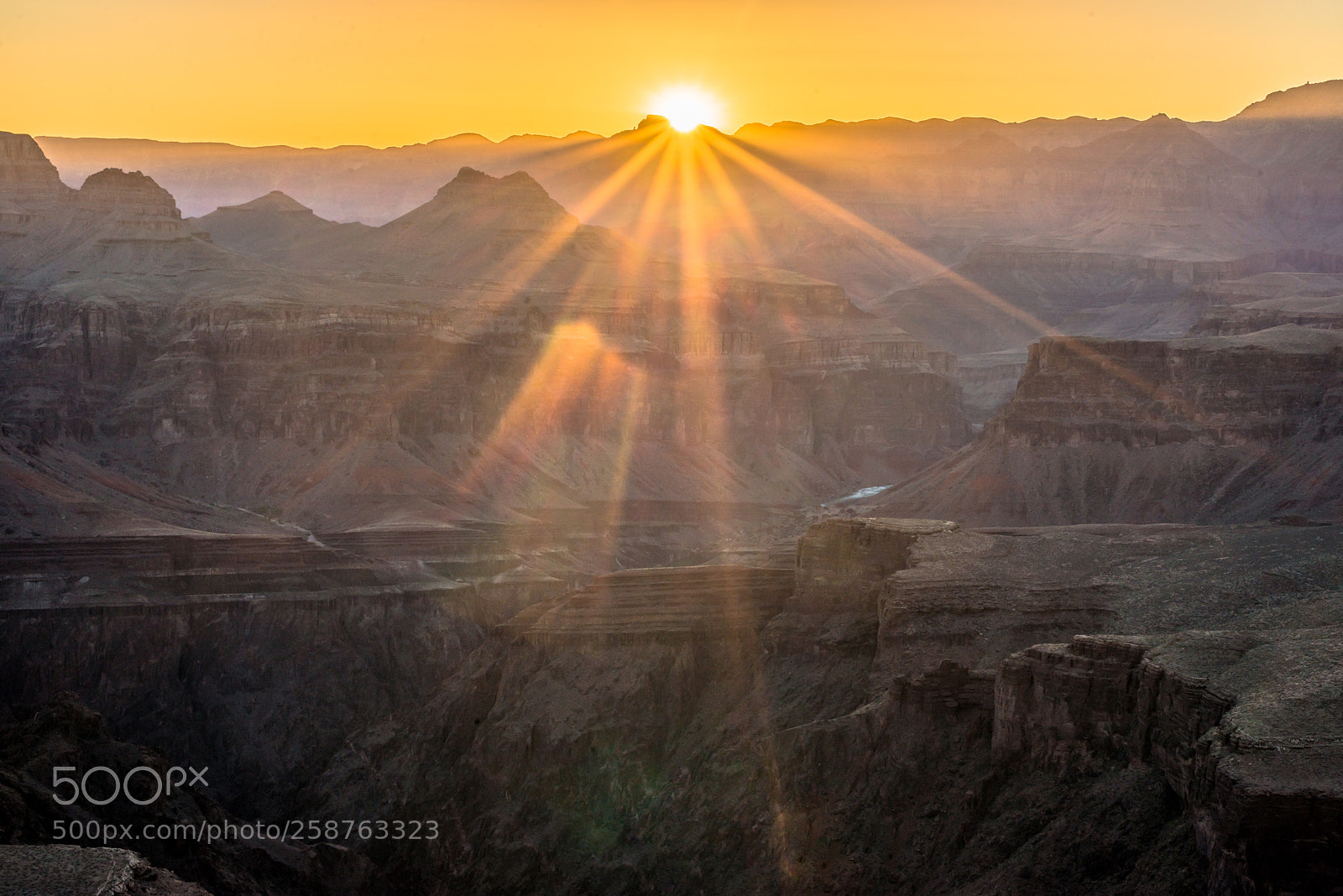 Nikon D800 sample photo. Sunrise in big canyon photography