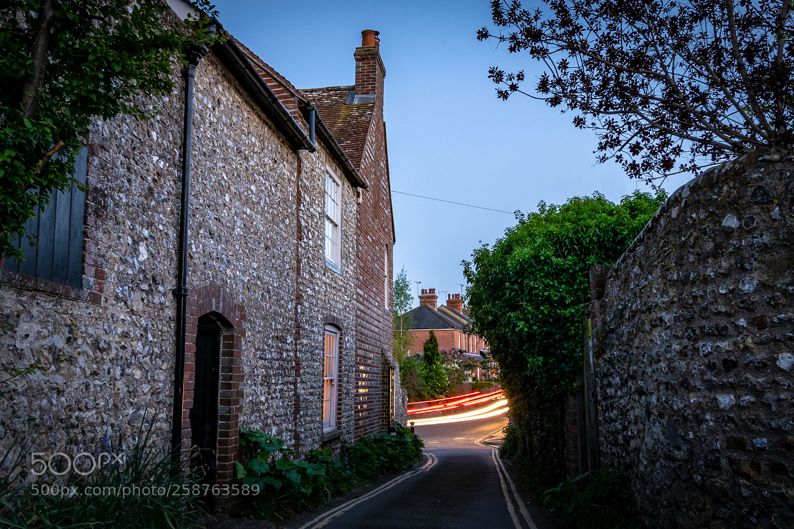 Nikon D5300 sample photo. Twilight in the village photography