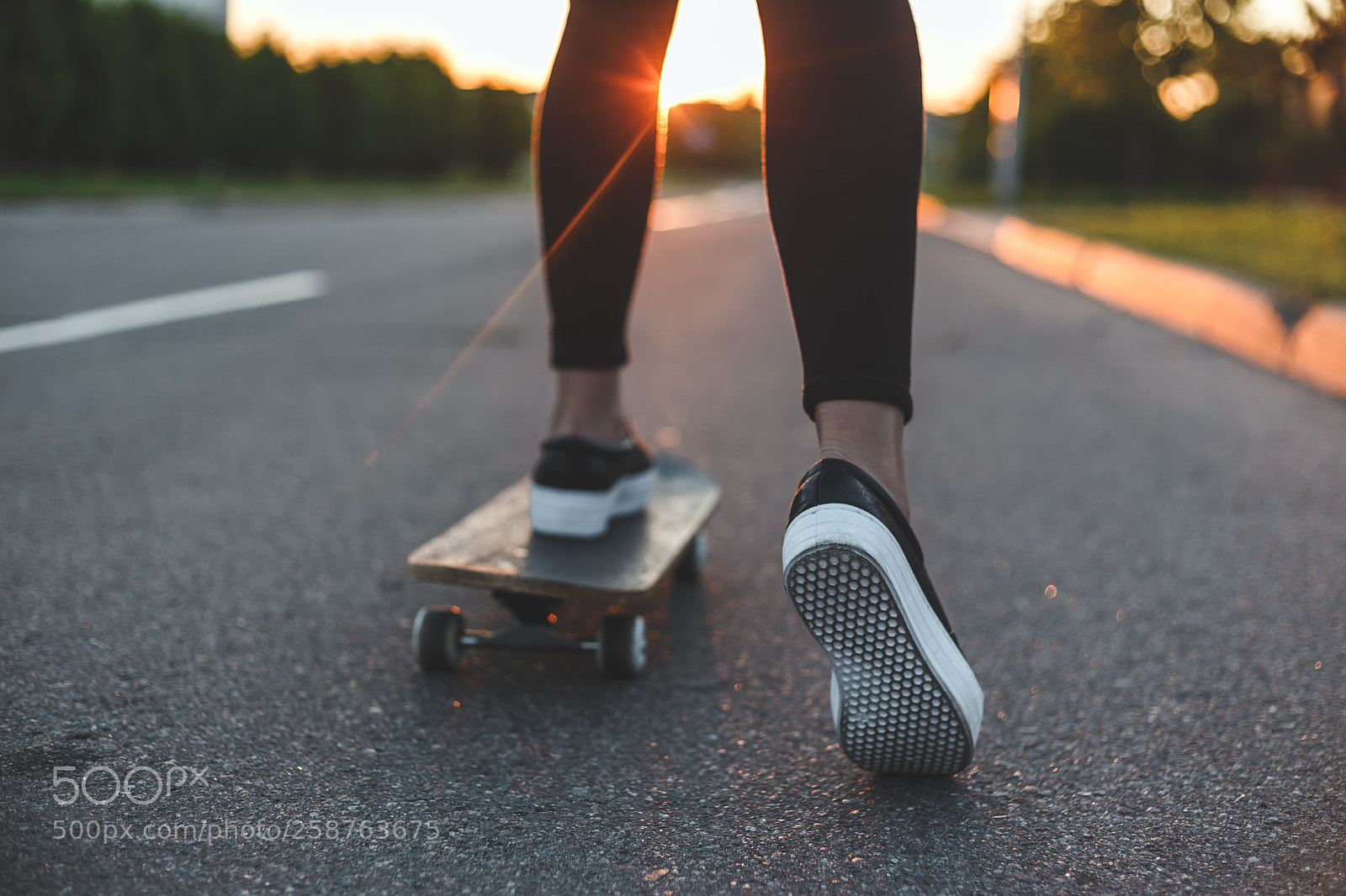Canon EOS 6D sample photo. Young skateborder woman photography